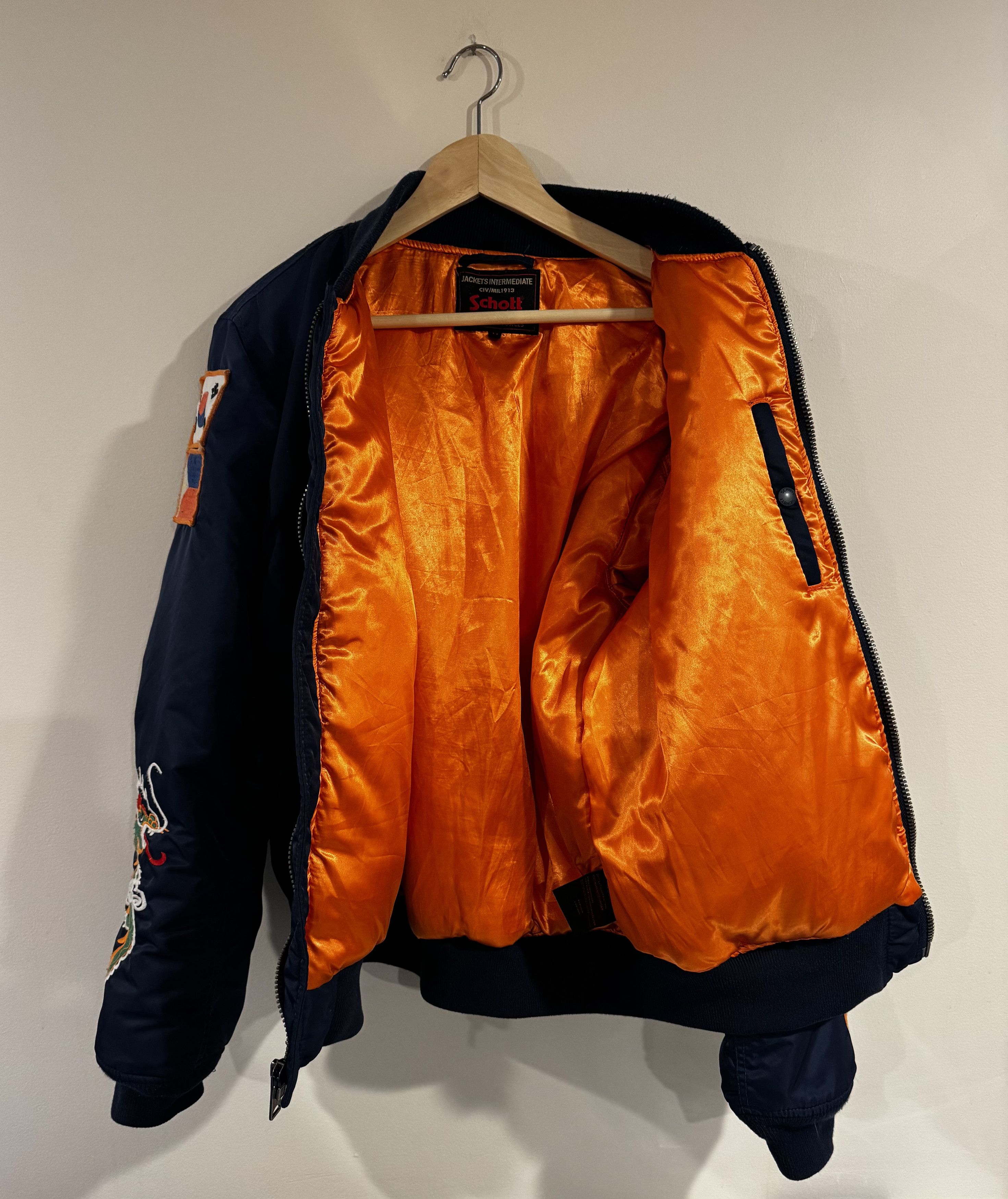 Schott West Pacific Bomber Jacket Size US M / EU 48-50 / 2 - 8 Thumbnail
