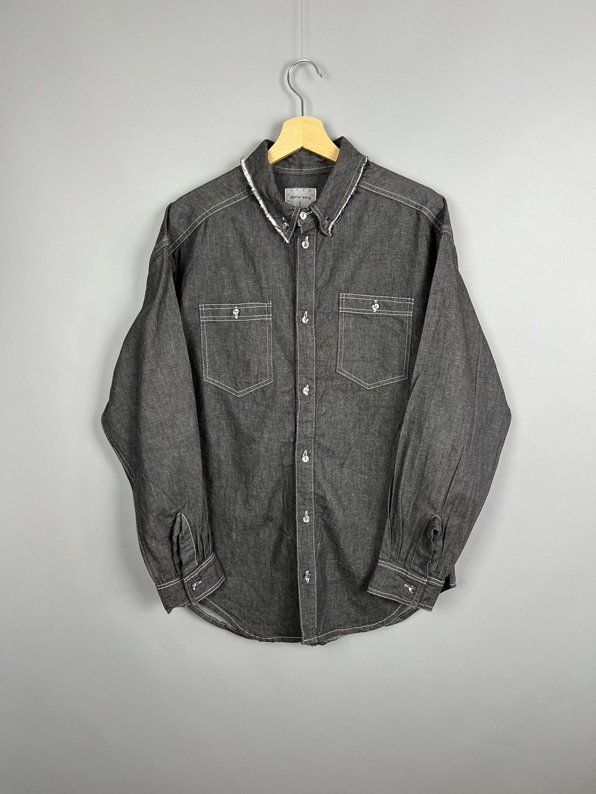 Dexter Wong (M) RARE Dexter Wong vintage button up shirt / overshirt Size US M / EU 48-50 / 2 - 1 Thumbnail