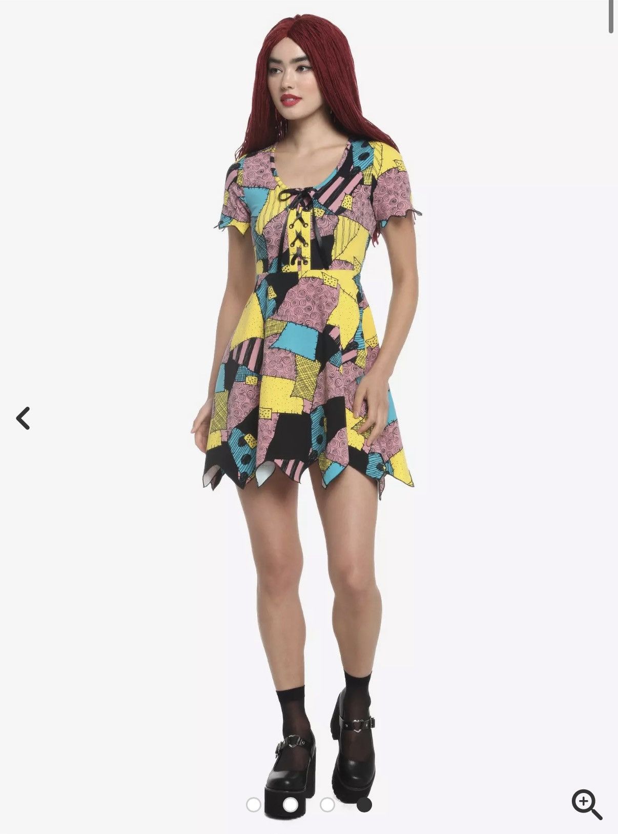 Disney Disney Nightmare Before Christmas Patchwork Jagged Dress M Size M / US 6-8 / IT 42-44 - 6 Thumbnail