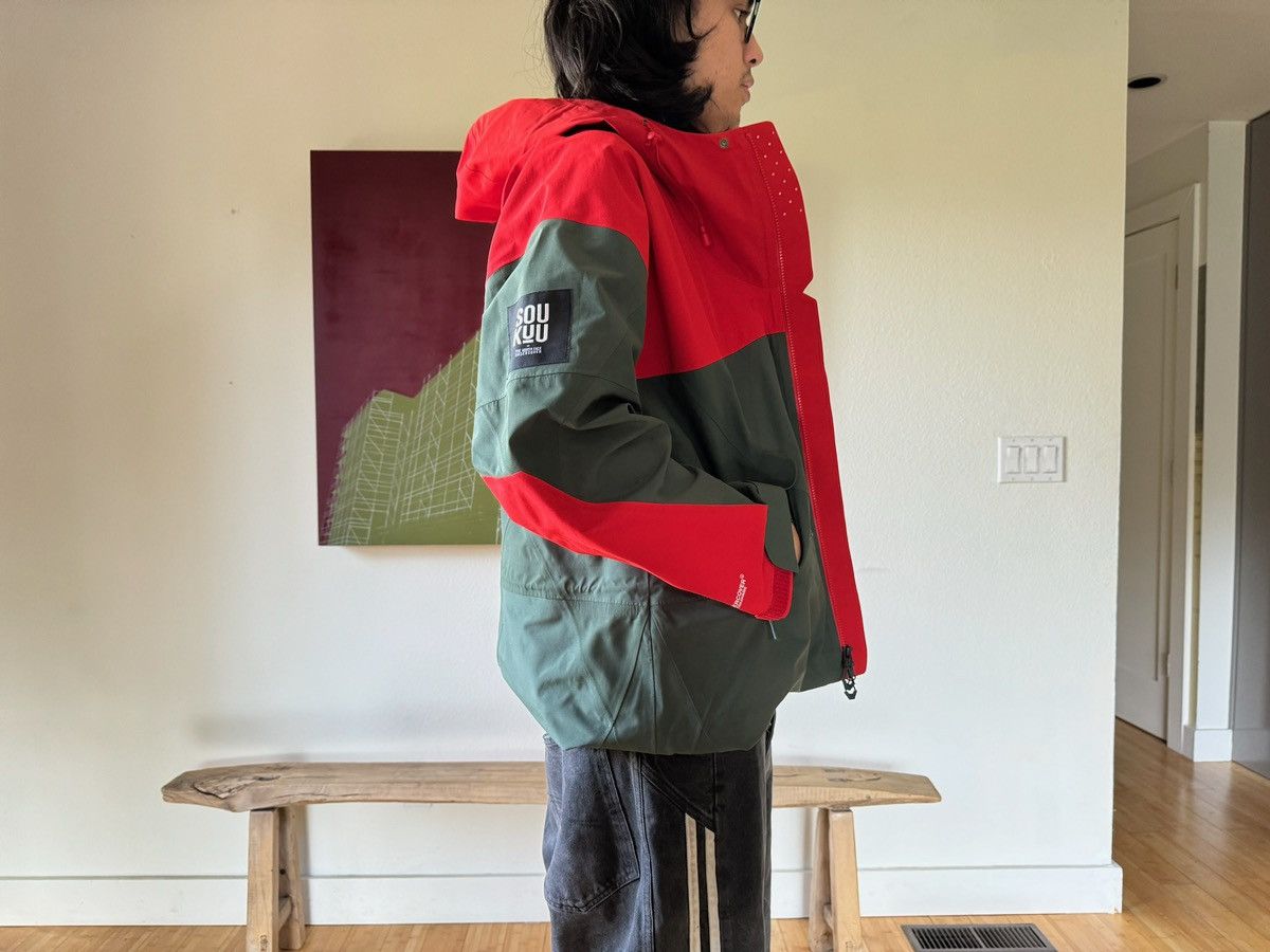 Undercover x TNF Soukuu Geodesic shell convertible trench