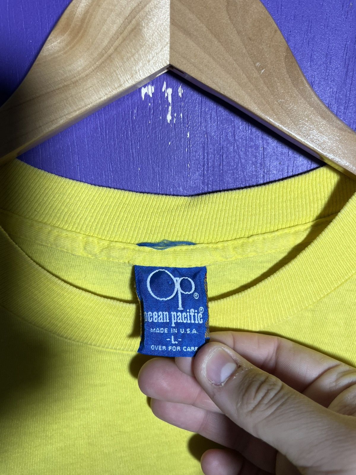 Ocean Pacific × Vintage Vintage 1986 Ocean pacific windsurfing mullet t-shirt Size US M / EU 48-50 / 2 - 4 Thumbnail