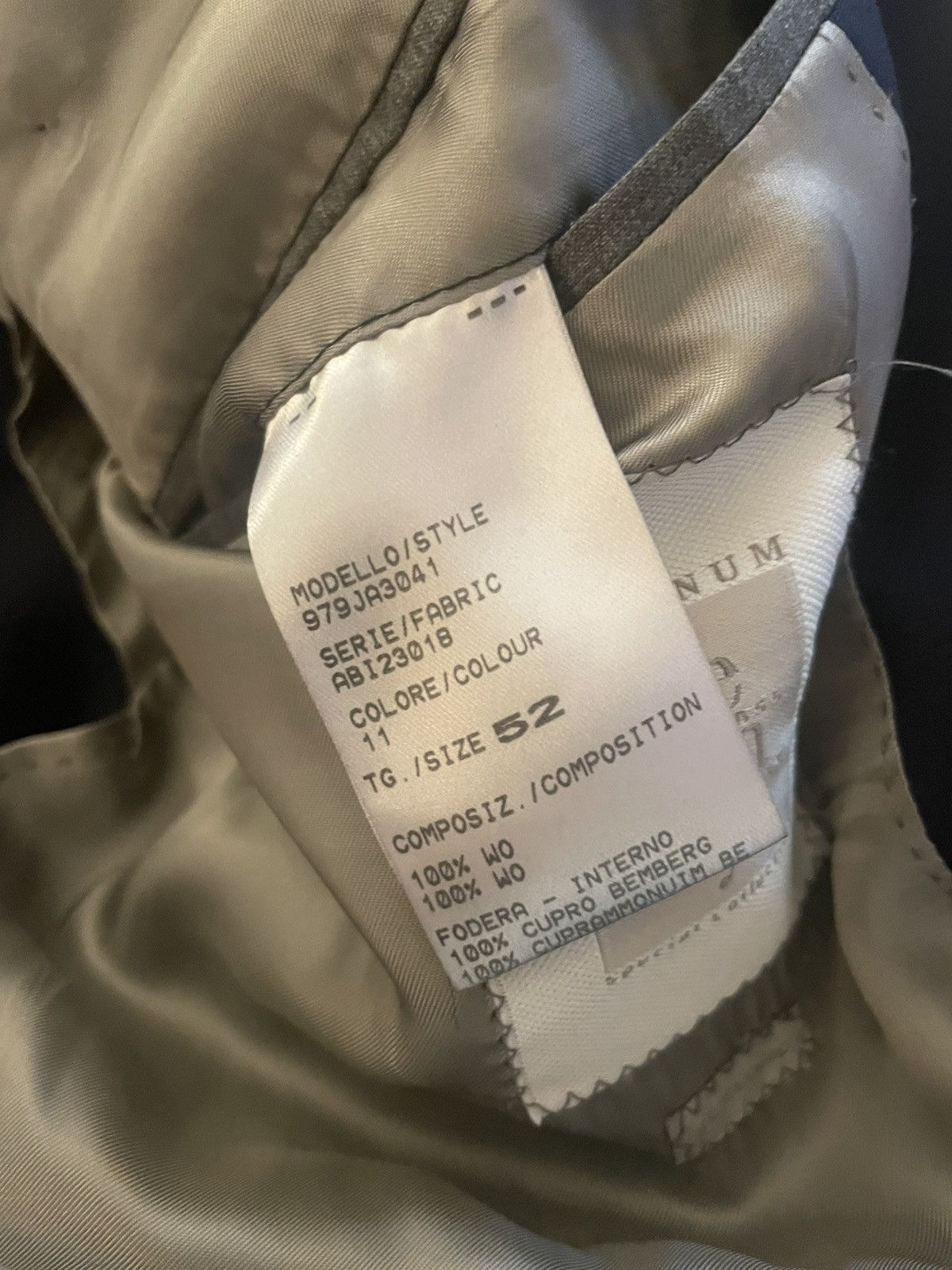 Eleventy Eleventy Milano Tick Pock Thread Jacket Size 42R - 12 Thumbnail