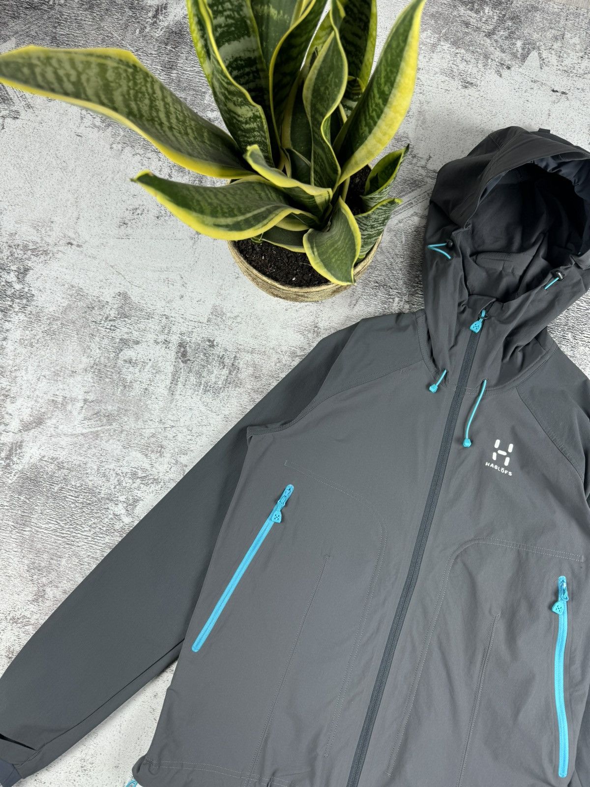Haglofs Vintage Haglofs Skarn Gorpcore Grey Light Jacket Windbreaker Size L / US 10 / IT 46 - 4 Thumbnail