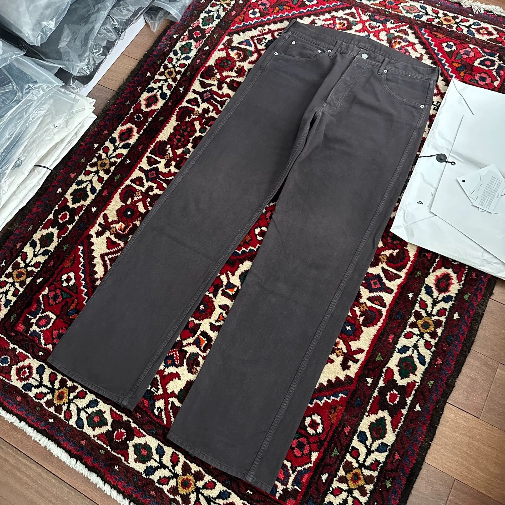 Visvim VISVIM 23aw FLUXUS 01 DMGD 4 DRY PIQUE BLACK Pants Size US 36 / EU 52 - 5 Thumbnail