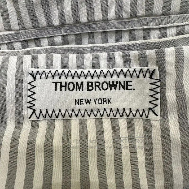 Thom Browne Thom Browne Men's Navy Striped Puffer Vest . Size US S / EU 44-46 / 1 - 7 Thumbnail