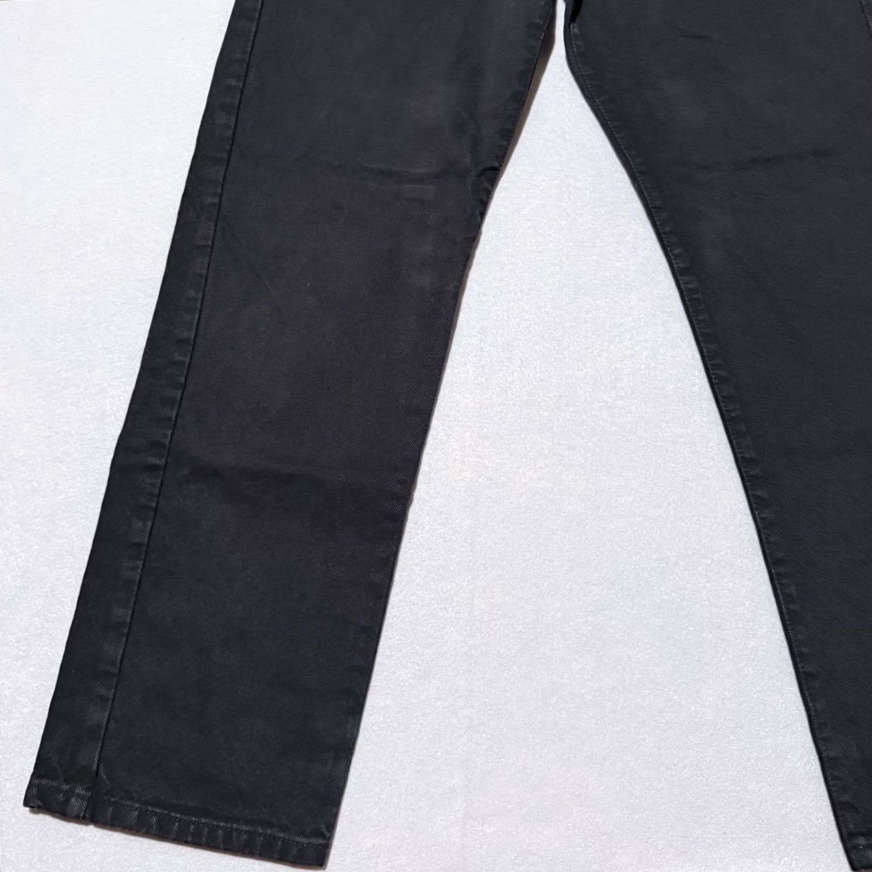 Denime Calvin Klien Jeans Women's Black Denim Pockets High-Rise Classic Straight - 11 Size 32" / US 10 / IT 46 - 5 Thumbnail