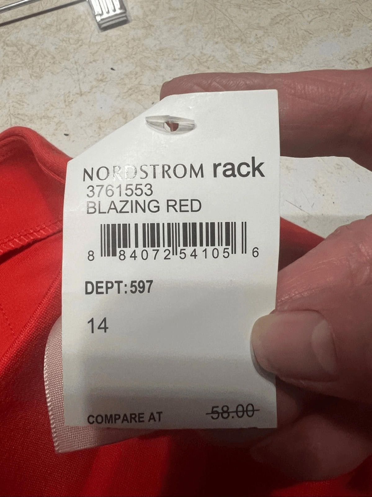 Designer Philosophy Blazing Red Skirt Sz 14 NWT Size 36" / US 14 / IT 50 - 7 Thumbnail