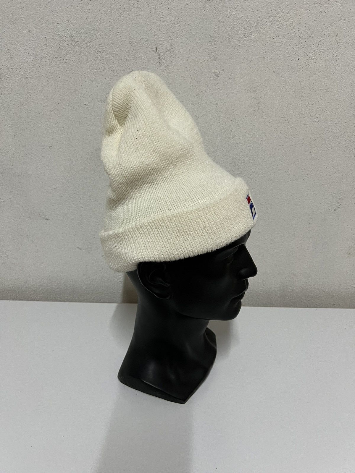 Fila Vintage Fila Big Logo Beanie Hats Size ONE SIZE - 3 Thumbnail