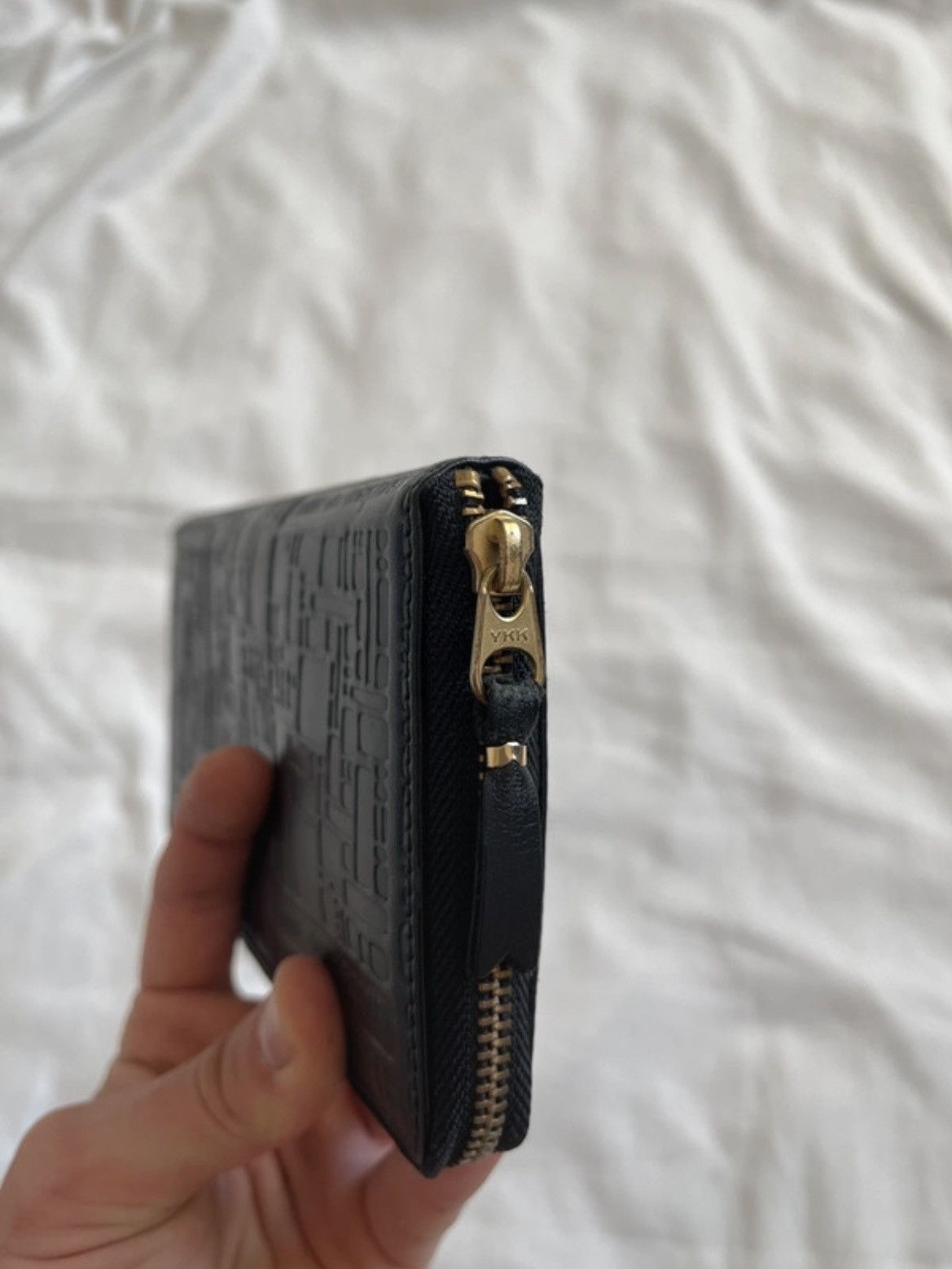 Comme des Garcons Comme des Garçons Embossed Logo leather wallet Size ONE SIZE - 5 Thumbnail