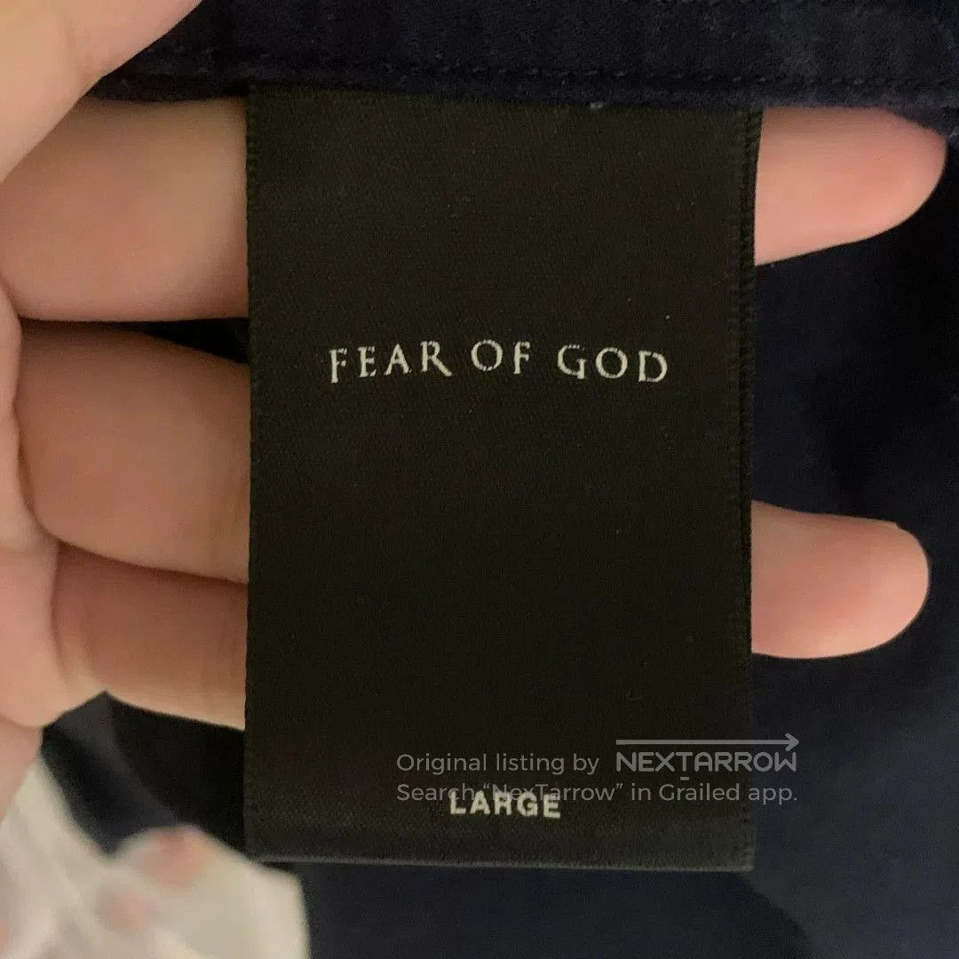 Fear of God Fear of God Season 5 Deep Blue Shirt. Size US L / EU 52-54 / 3 - 4 Thumbnail
