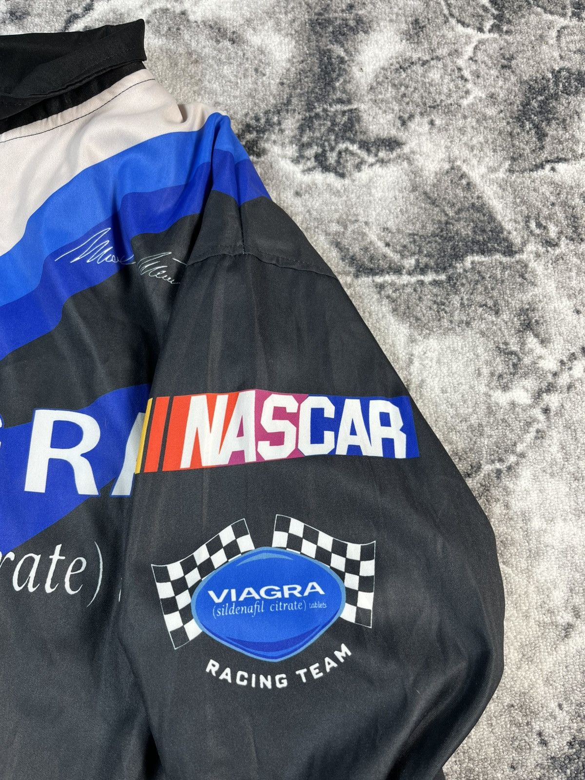Vintage Vintage Viagra Racing Jacket Y2K NASCAR Style tag M Fits XL Size US XL / EU 56 / 4 - 7 Thumbnail
