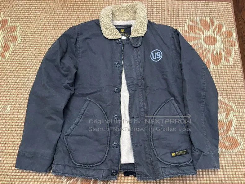 Neighborhood NBHD N1 Deck Jacket Washed Gray S. Size US S / EU 44-46 / 1 - 1 Thumbnail