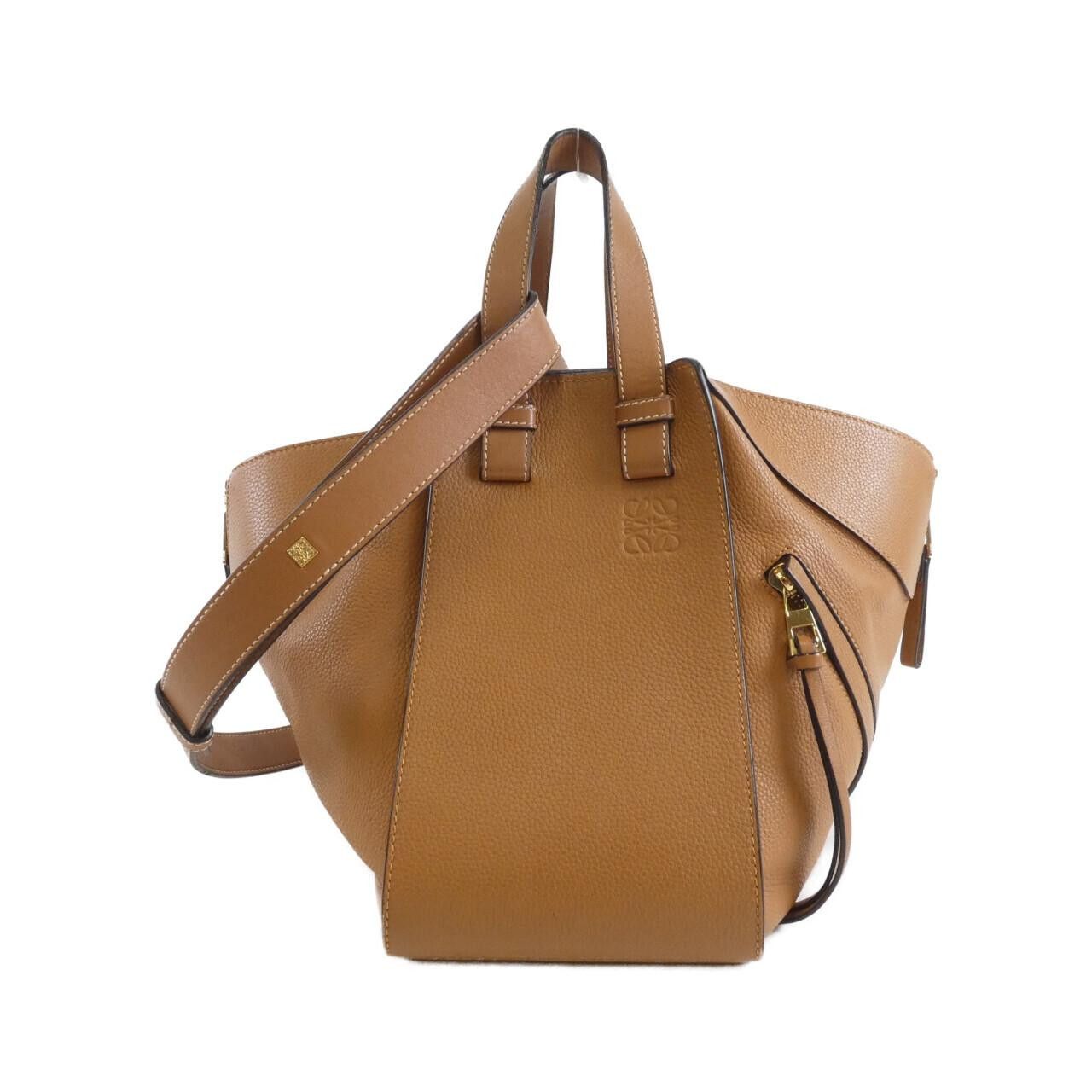 Loewe Loewe Hammock Small Calf Shoulder Bag Leather Shoulder Bag 38712Kn60 Duty Free For Usa in Brown, Women's