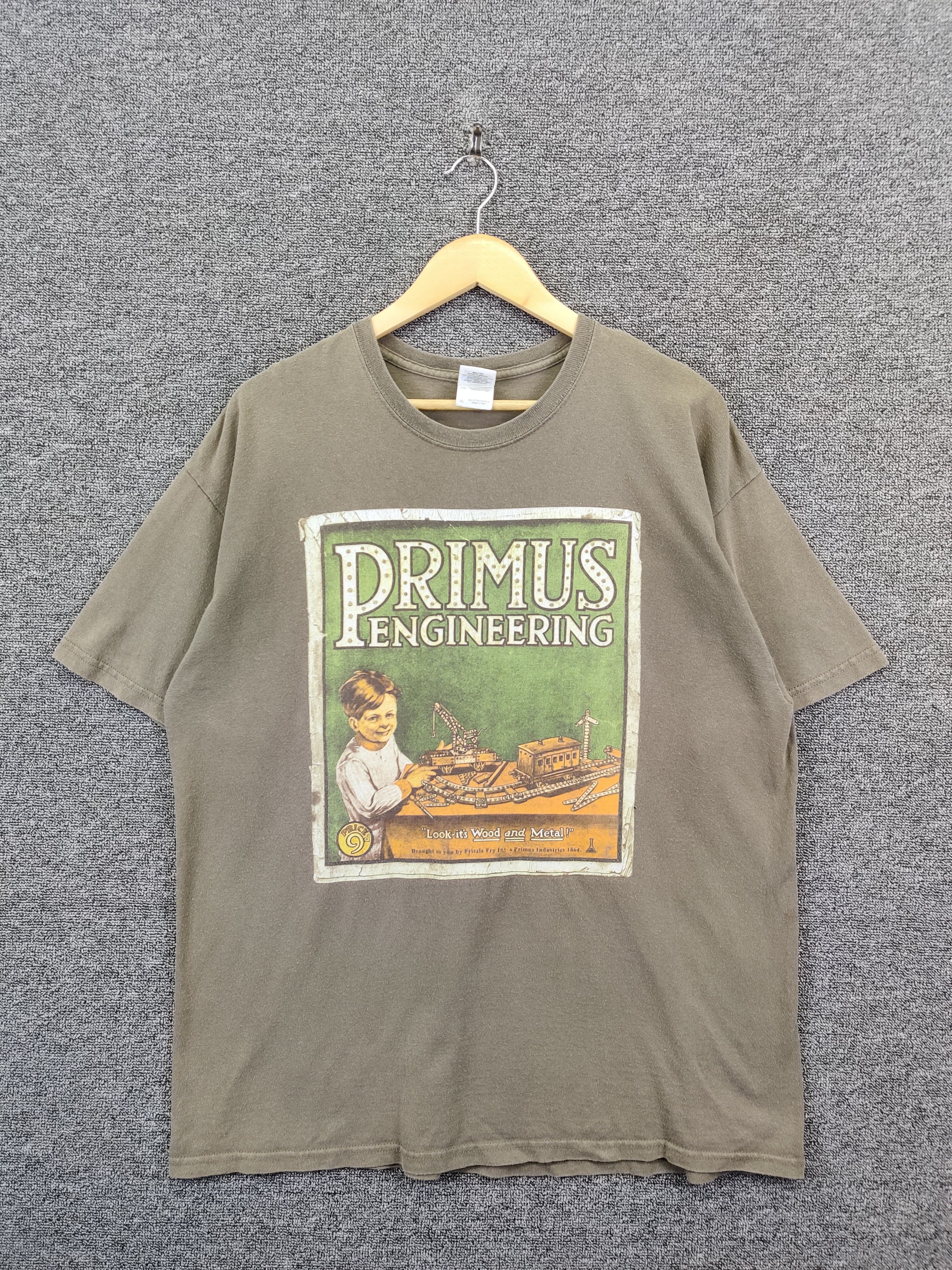 Band Tees Vintage Primus Engineering Band Tee Tshirt Size US XL / EU 56 / 4 - 1 Thumbnail