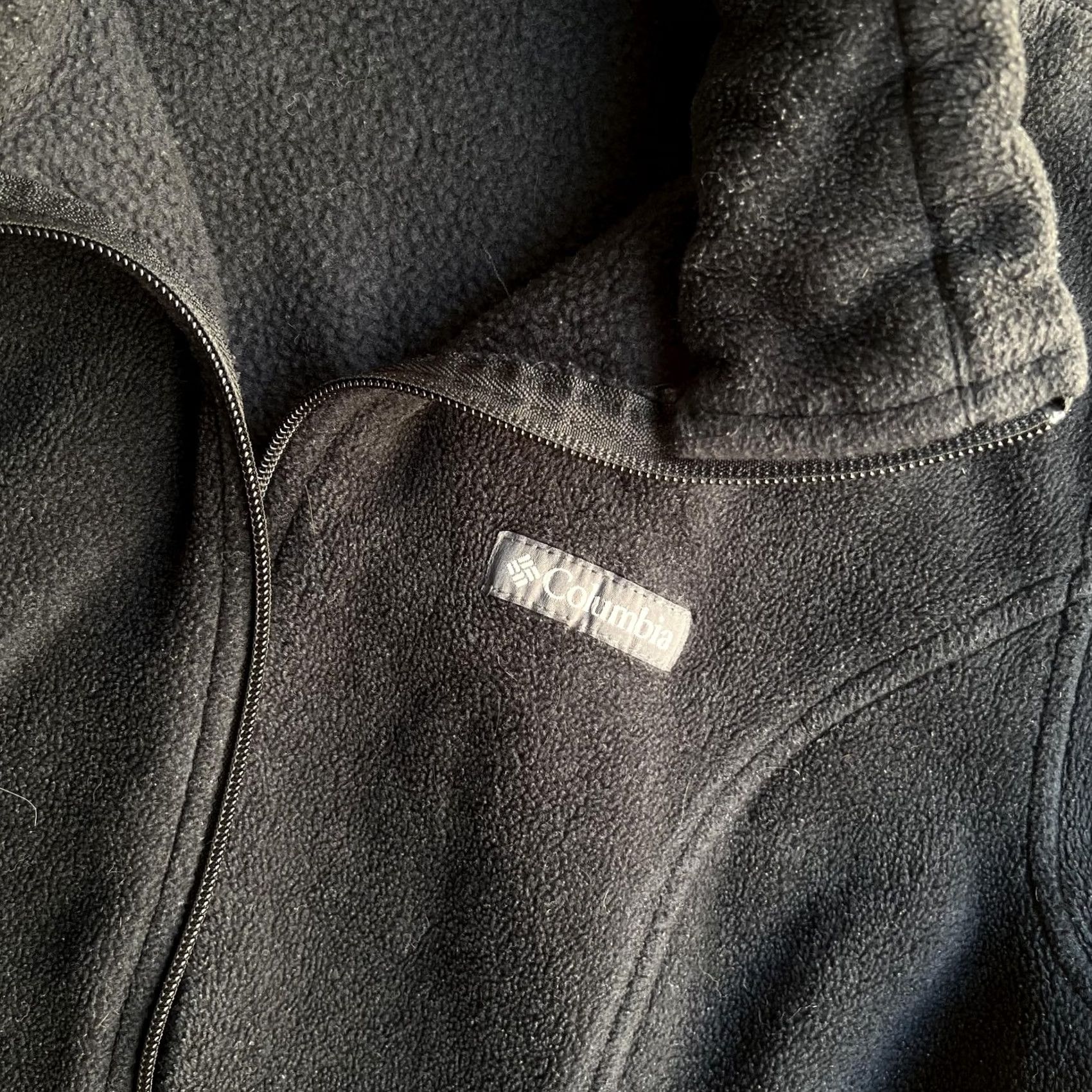 Vintage Columbia Fleece Jacket Womens Large Black Full Zip Pockets Casual Outdoor Cozy Size L / US 10 / IT 46 - 2 Thumbnail