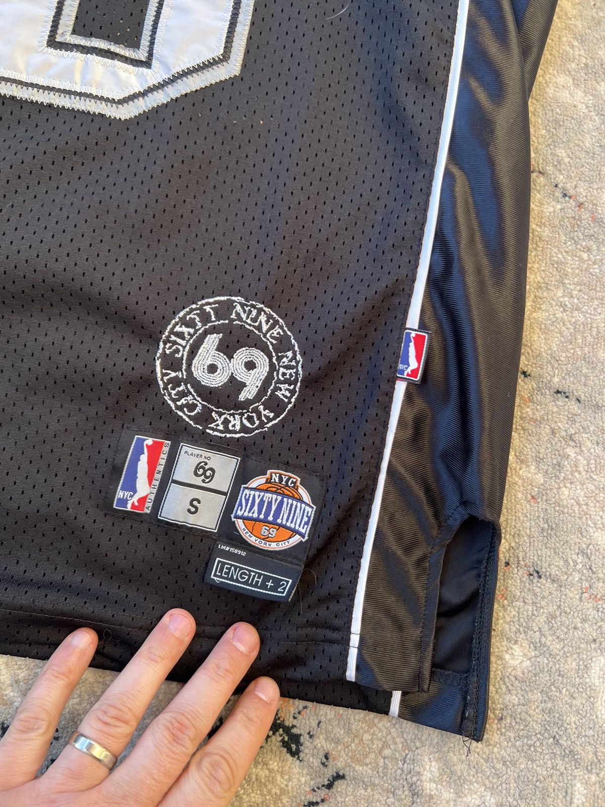 Vintage Sixty Nine Basketball Vintage Brooklyn Jersey Size US S / EU 44-46 / 1 - 2 Thumbnail