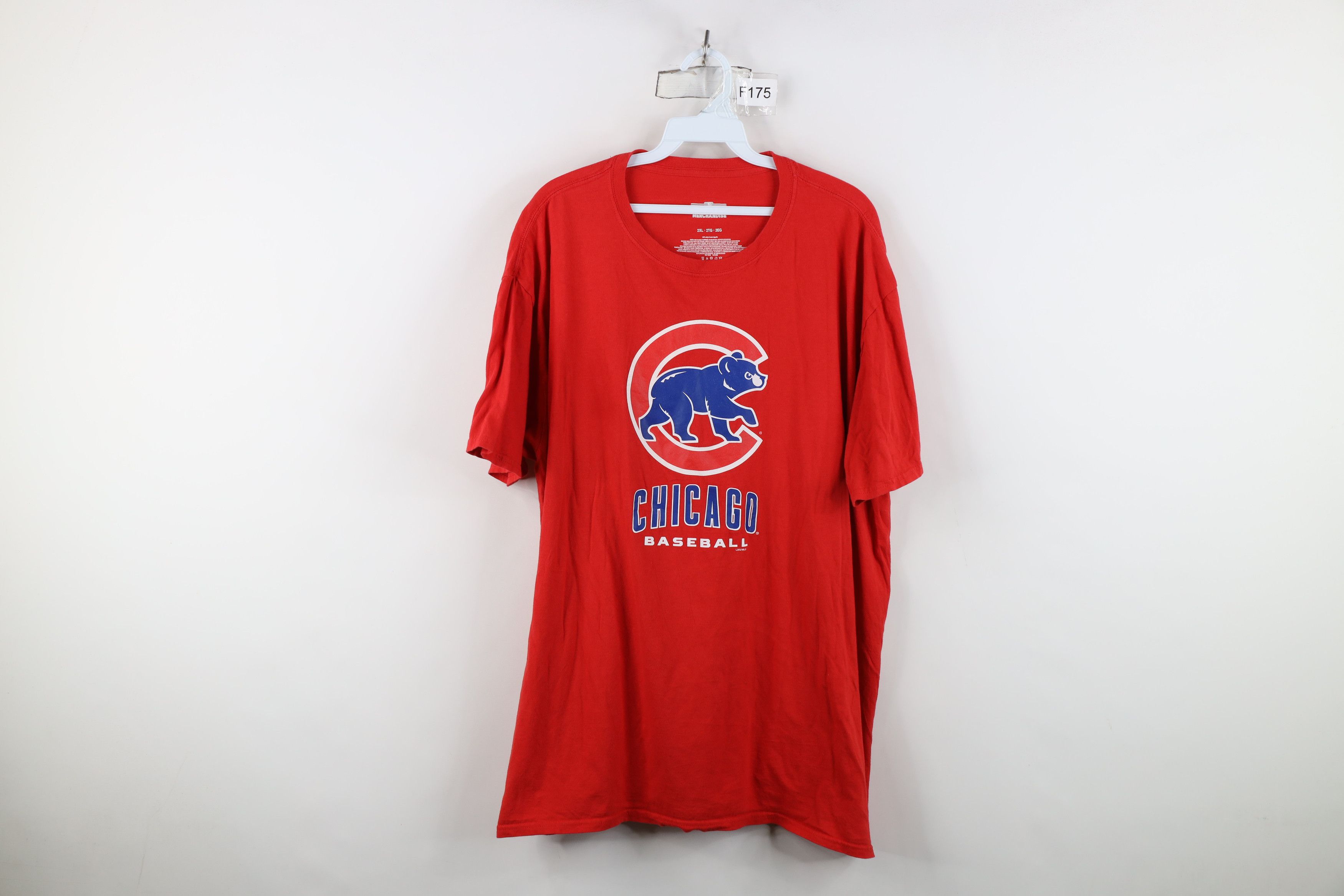 Vintage Vintage Y2K Spell Chicago Cubs Baseball Short Sleeve T-Shirt Size US XXL / EU 58 / 5 - 1 Thumbnail