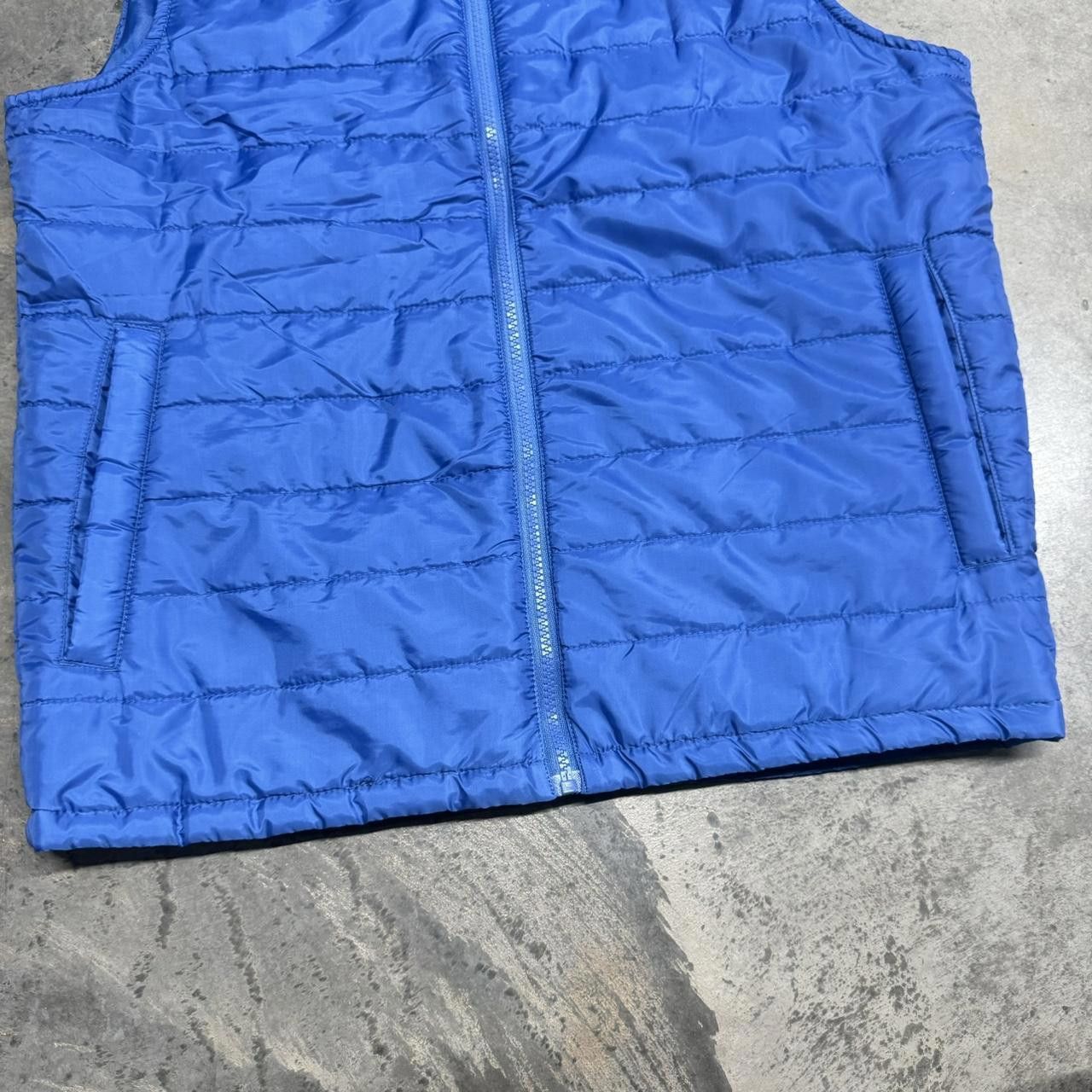 Sonoma × Vintage VTG Y2K Blue Sonoma Zip Up Puffer Vest Size US S / EU 44-46 / 1 - 3 Thumbnail