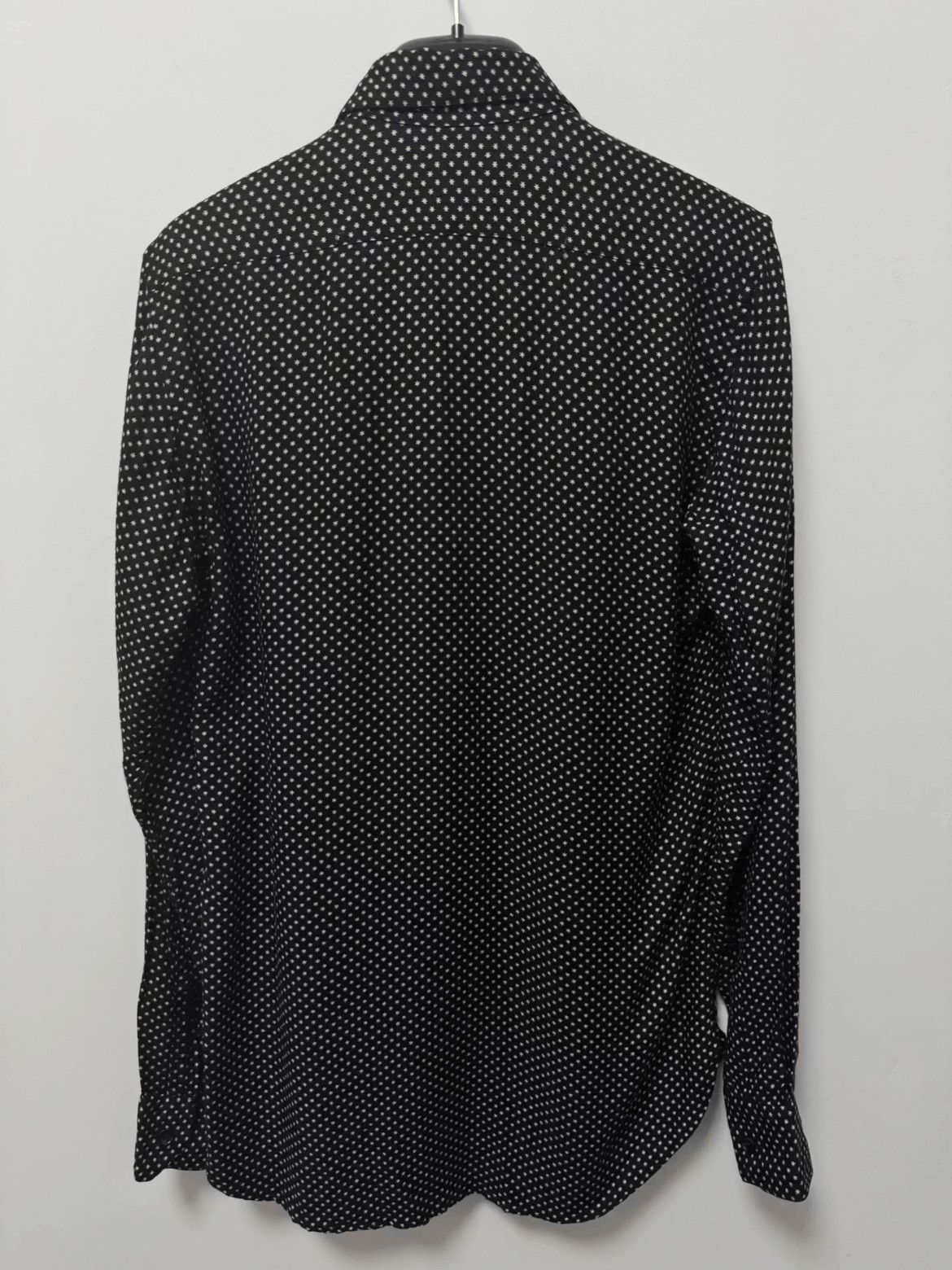 Saint Laurent Paris Sz 37 Saint Laurent Paris by Hedi 16AW Star Shirt-2508 Size US S / EU 44-46 / 1 - 2 Thumbnail