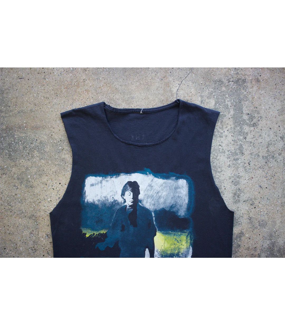 Vintage 1989 Vintage Paul McCartney Sleeveless T-Shirt Size US L / EU 52-54 / 3 - 3 Thumbnail