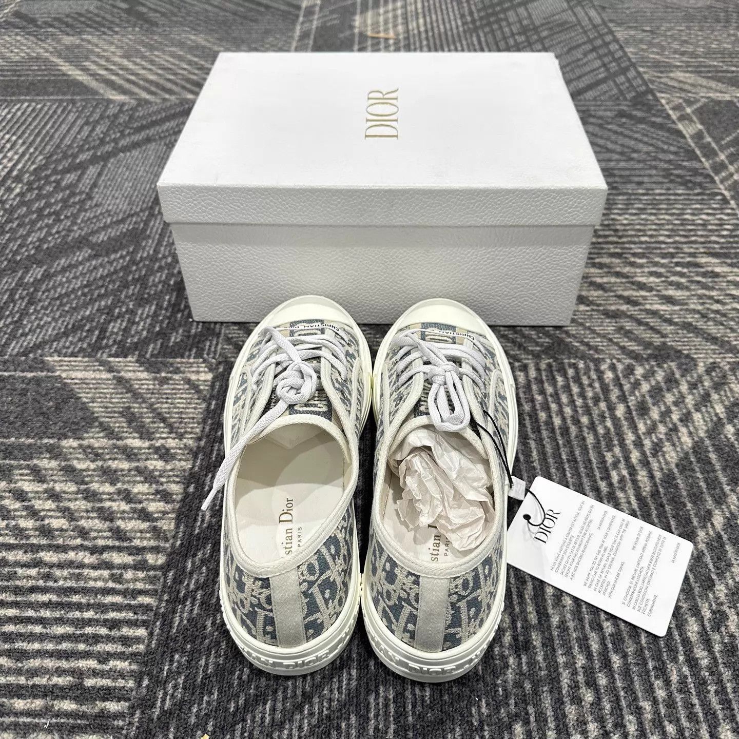 Dior Multi Color Low Top Casual Sneakers Size 9 Size US 9 / EU 42 - 1 Thumbnail