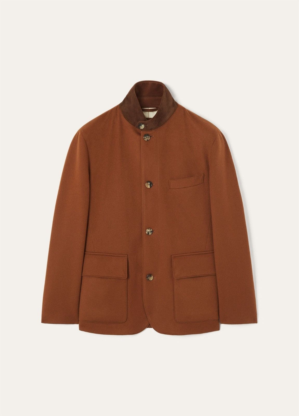 Loro Piana o1srvl11e0526 FAO9924 Roadster Jacket in Brown Size US L / EU 52-54 / 3 - 1 Thumbnail