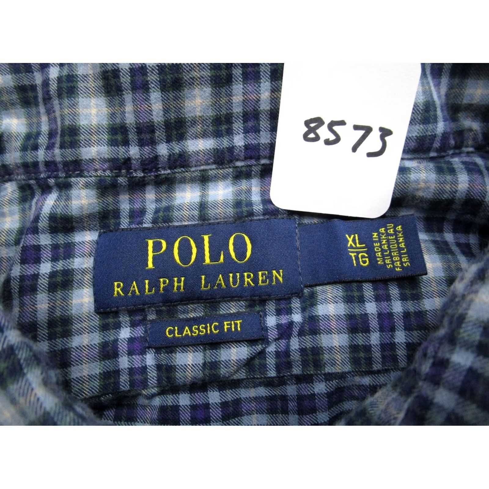 Polo Ralph Lauren Polo Ralph Lauren Shirt Men XL Blue Plaid Button-Up Long Sleeve Classic Fit Polo Ralph Lauren Shirt Men XL Blue Plaid Long Sleeve Button-Up Size US XL / EU 56 / 4 - 7 Thumbnail