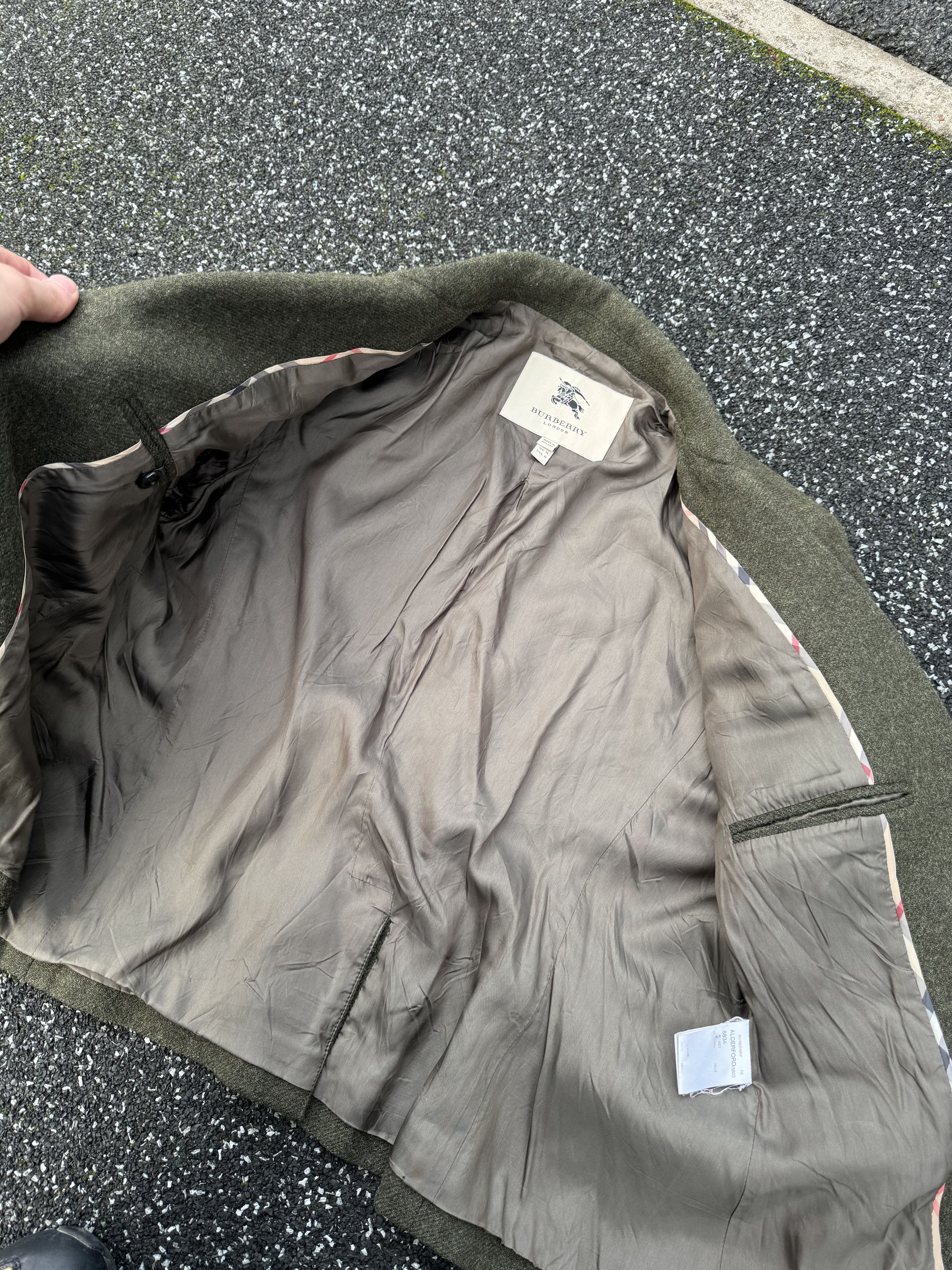 Burberry Burberry Luxury Rare Wool Jacket Women's Size XL / US 12-14 / IT 48-50 - 4 Thumbnail