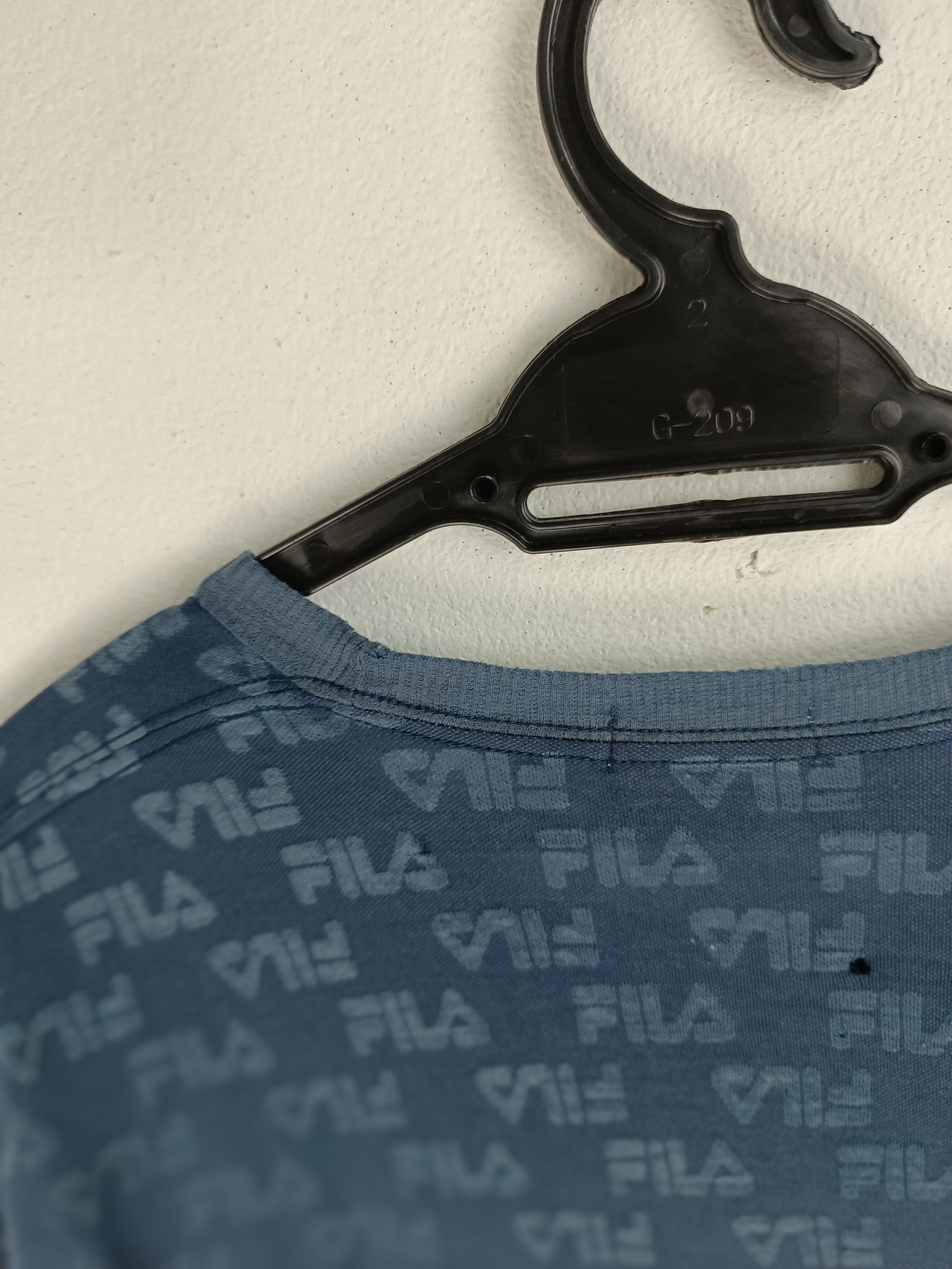 Fila THRASH FADED VINTAGE FILA MONOGRAM TEE Y2K Size US M / EU 48-50 / 2 - 13 Thumbnail