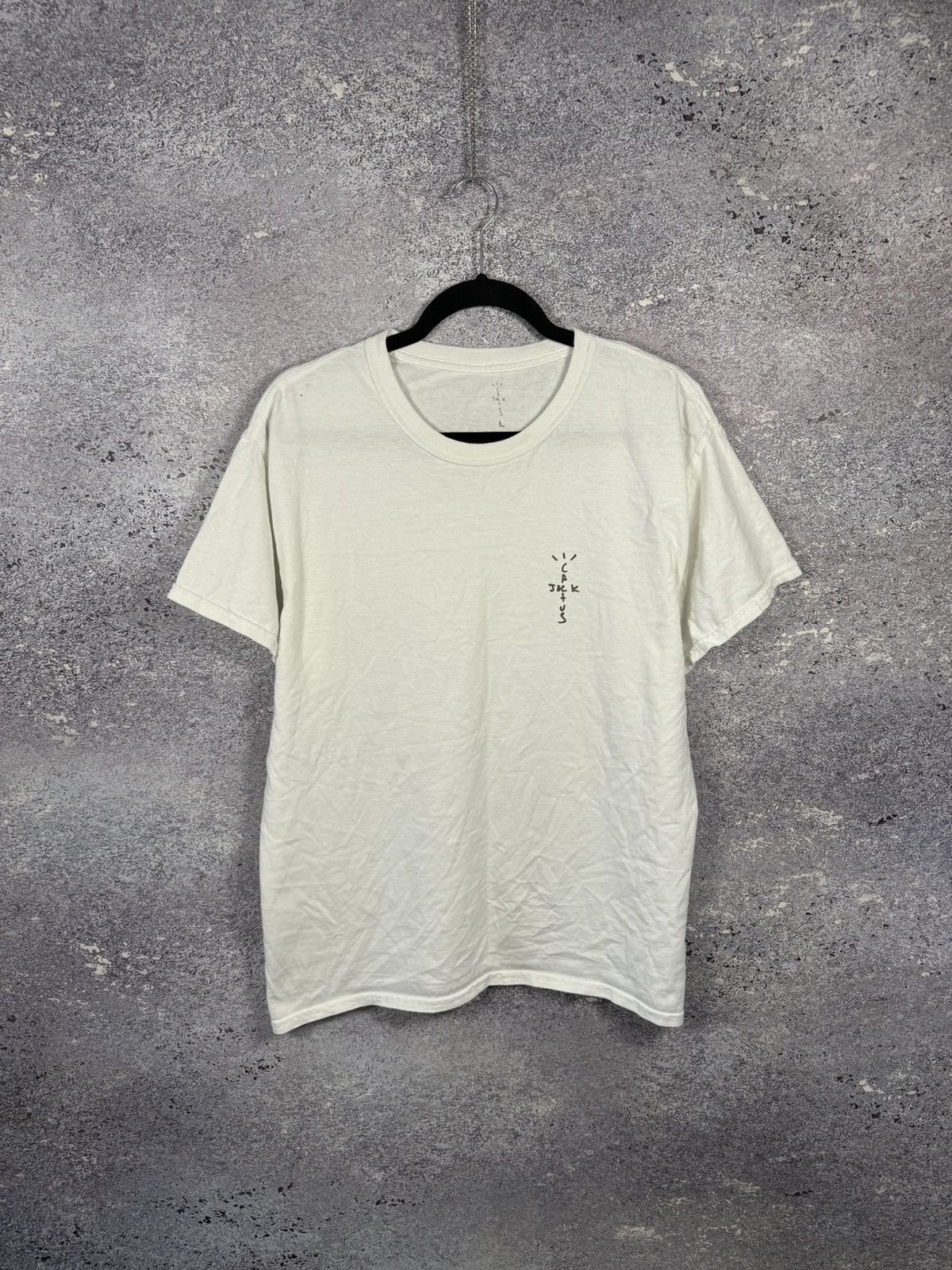 Travis Scott Travis Scott Cactus Jack Basic Logo White Tee Men’s Large Size US L / EU 52-54 / 3 - 1 Thumbnail