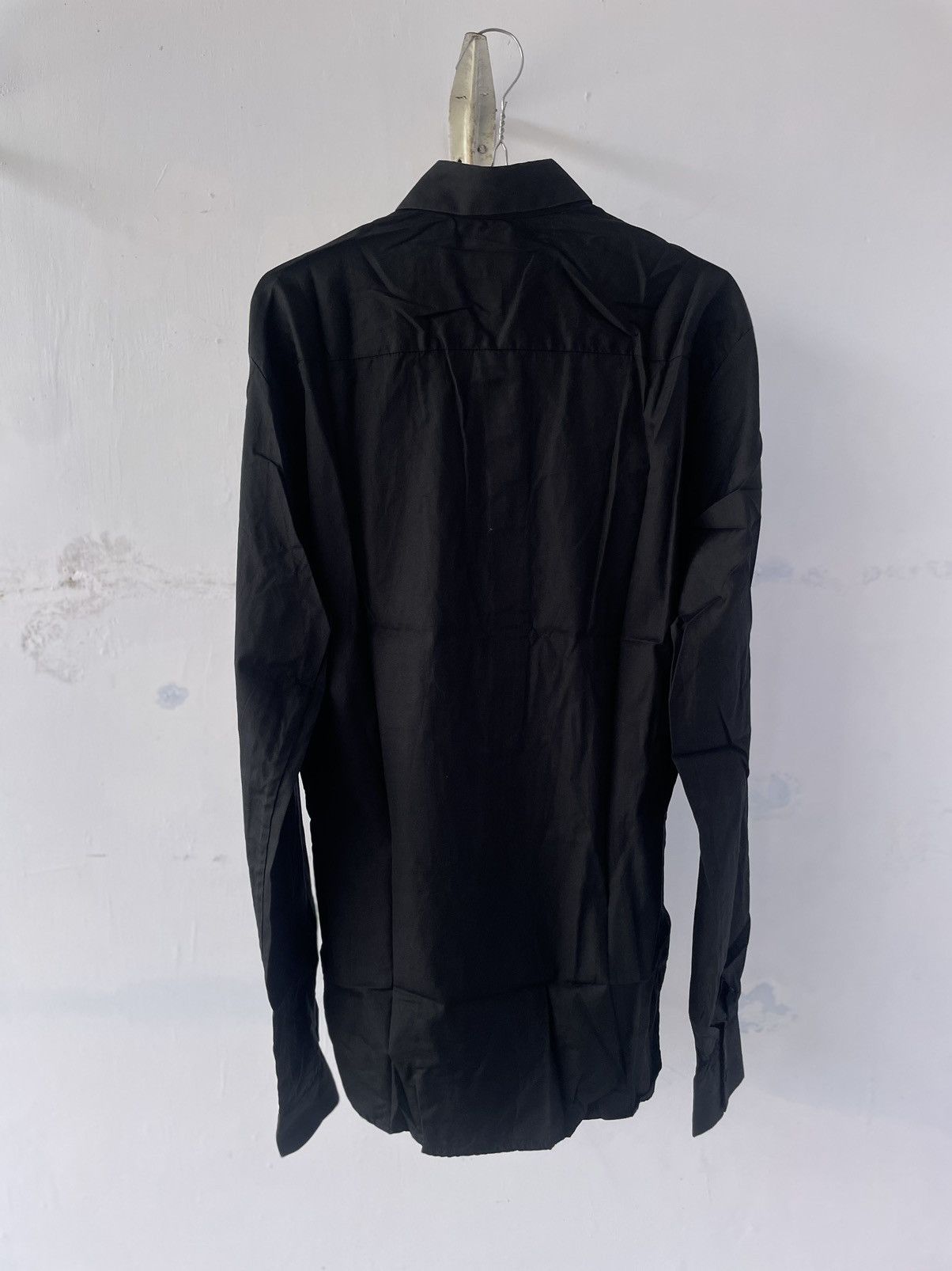 image of Dirk Schonberger Two Front Button Shirt in Black, Men's (Size Medium)