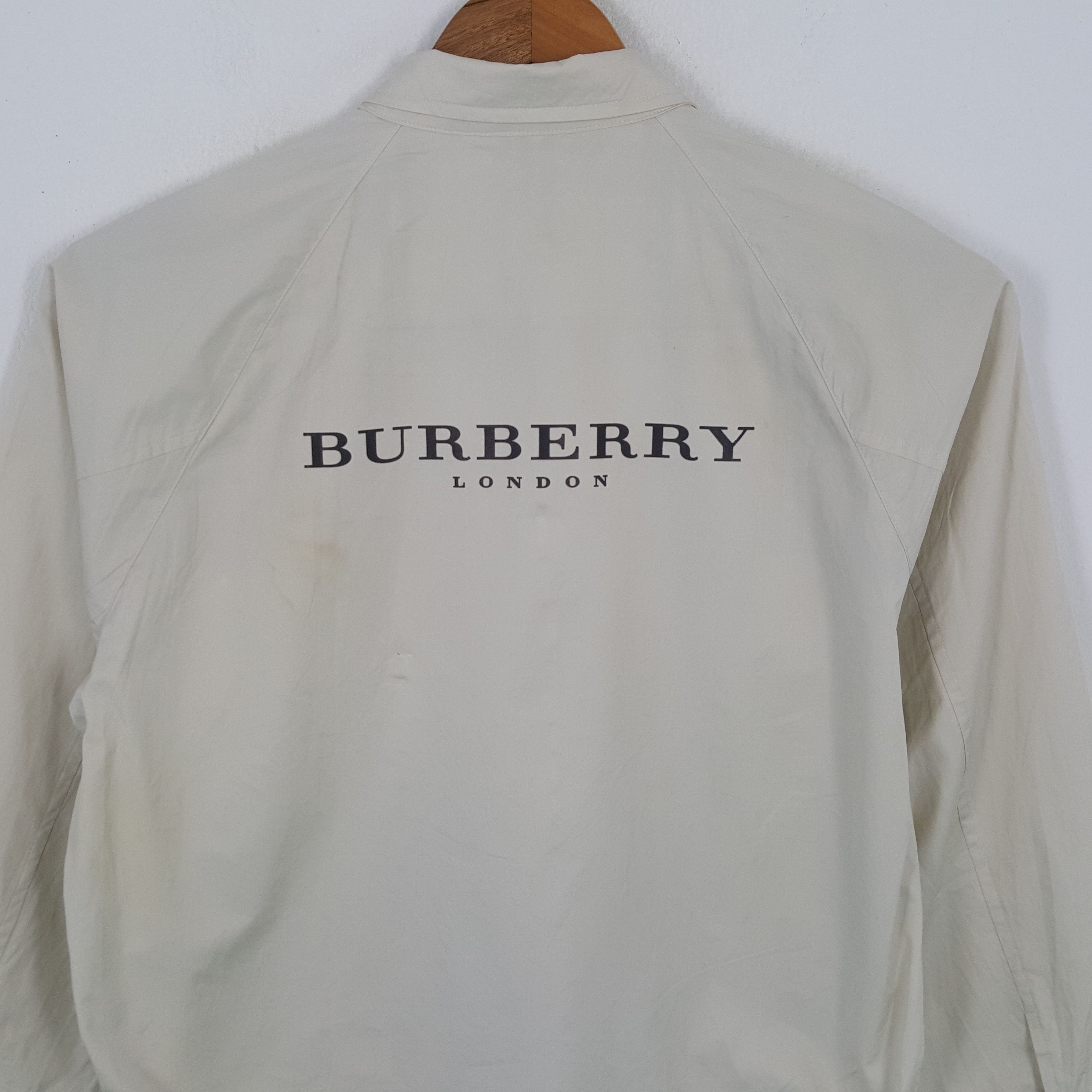Burberry × Vintage Vintage BURBERRY LONDON Fashion Brand Jacket Size US L / EU 52-54 / 3 - 2 Thumbnail