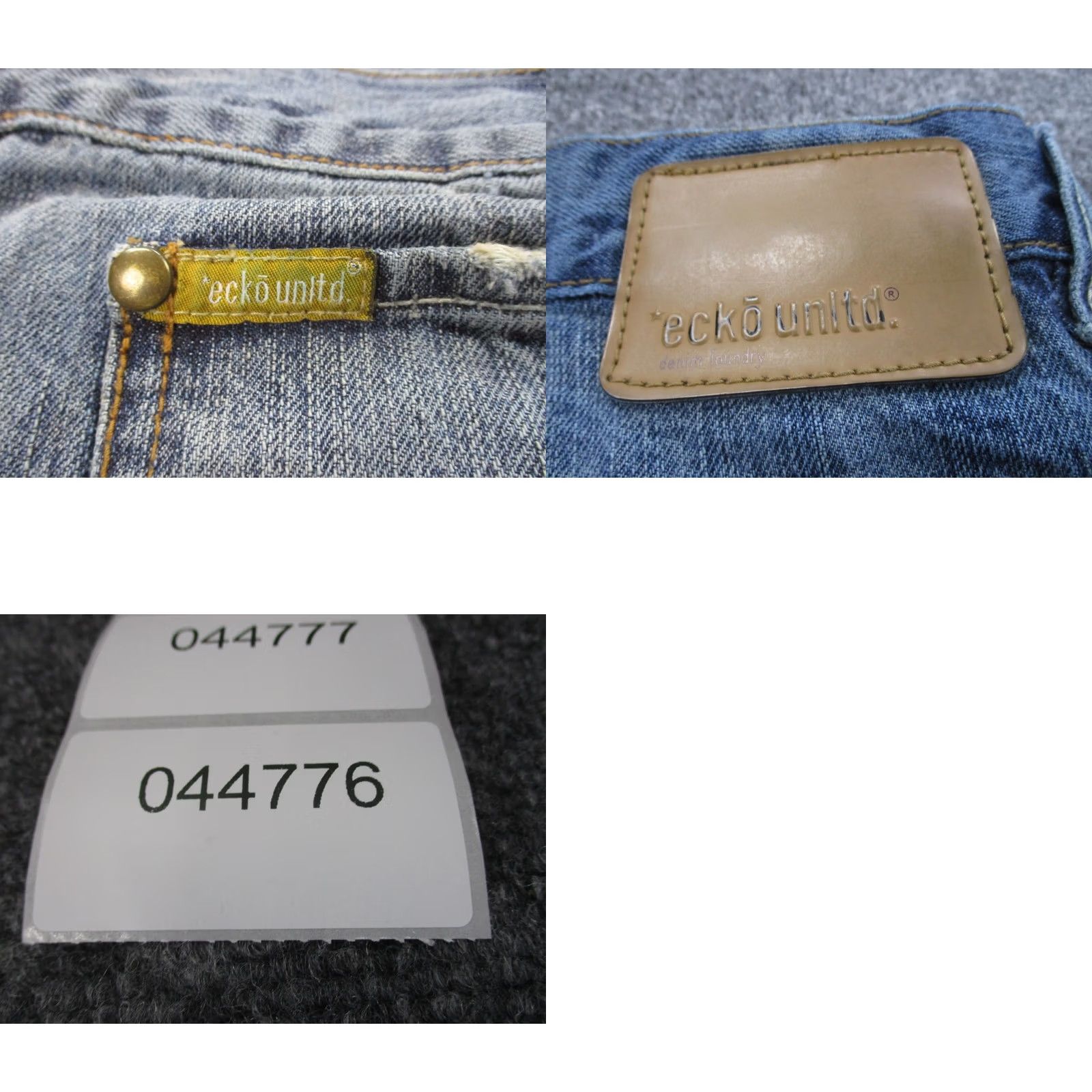 Ecko Unltd. Ecko Unltd Jeans Men 40 Blue Denim Wide Leg Y2K Grunge Baggy Logo Skater Vintage Jeans Size US 41 - 9 Thumbnail