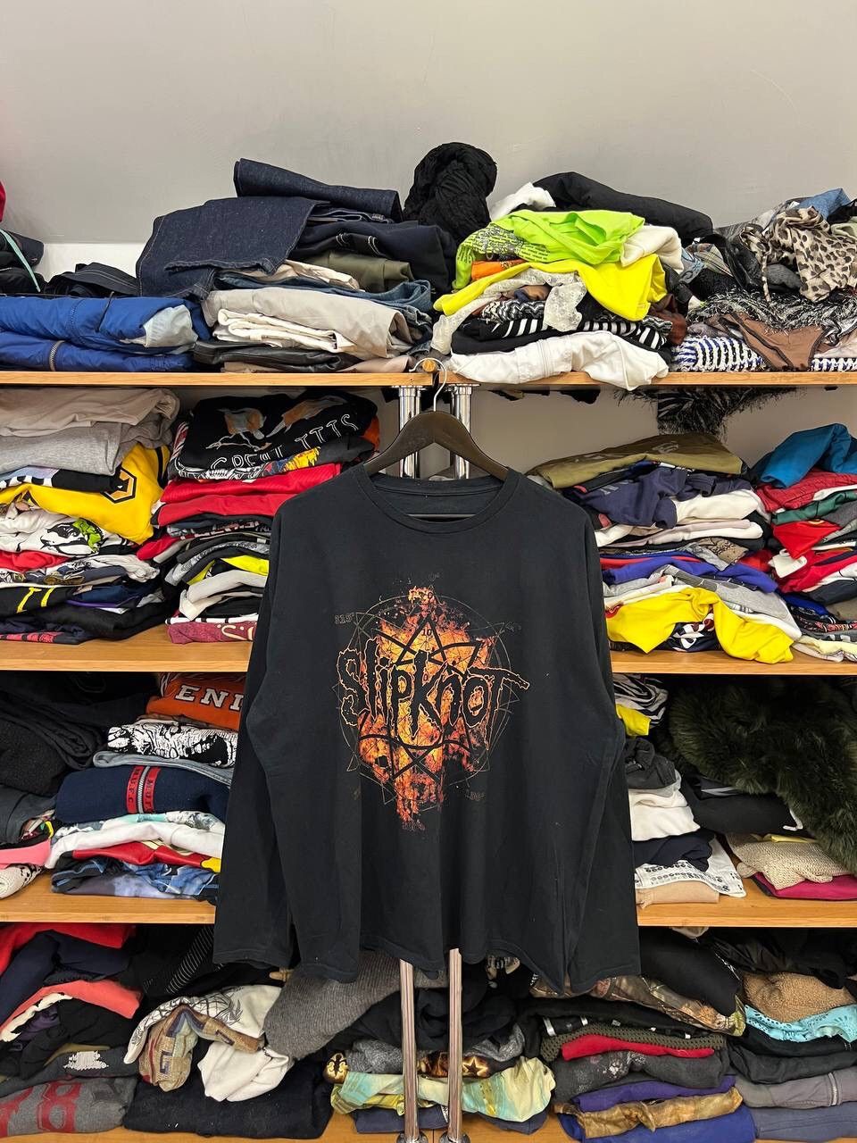 Band Tees × Slipknot × Vintage Vintage Slipknot 00s Long Sleeve 