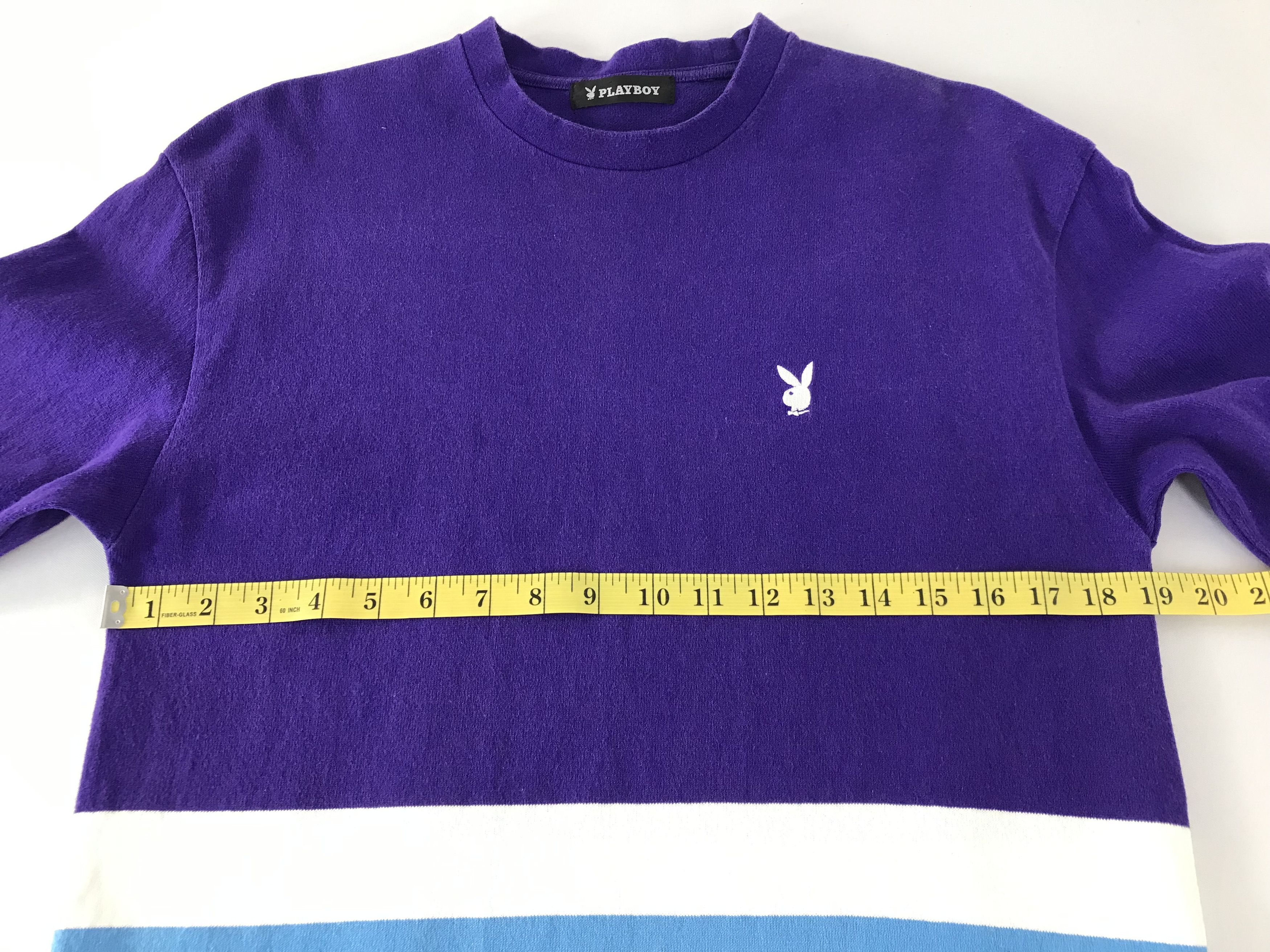 Playboy Playboy Design Striped Long Sleeve Shirt Size US M / EU 48-50 / 2 - 8 Thumbnail