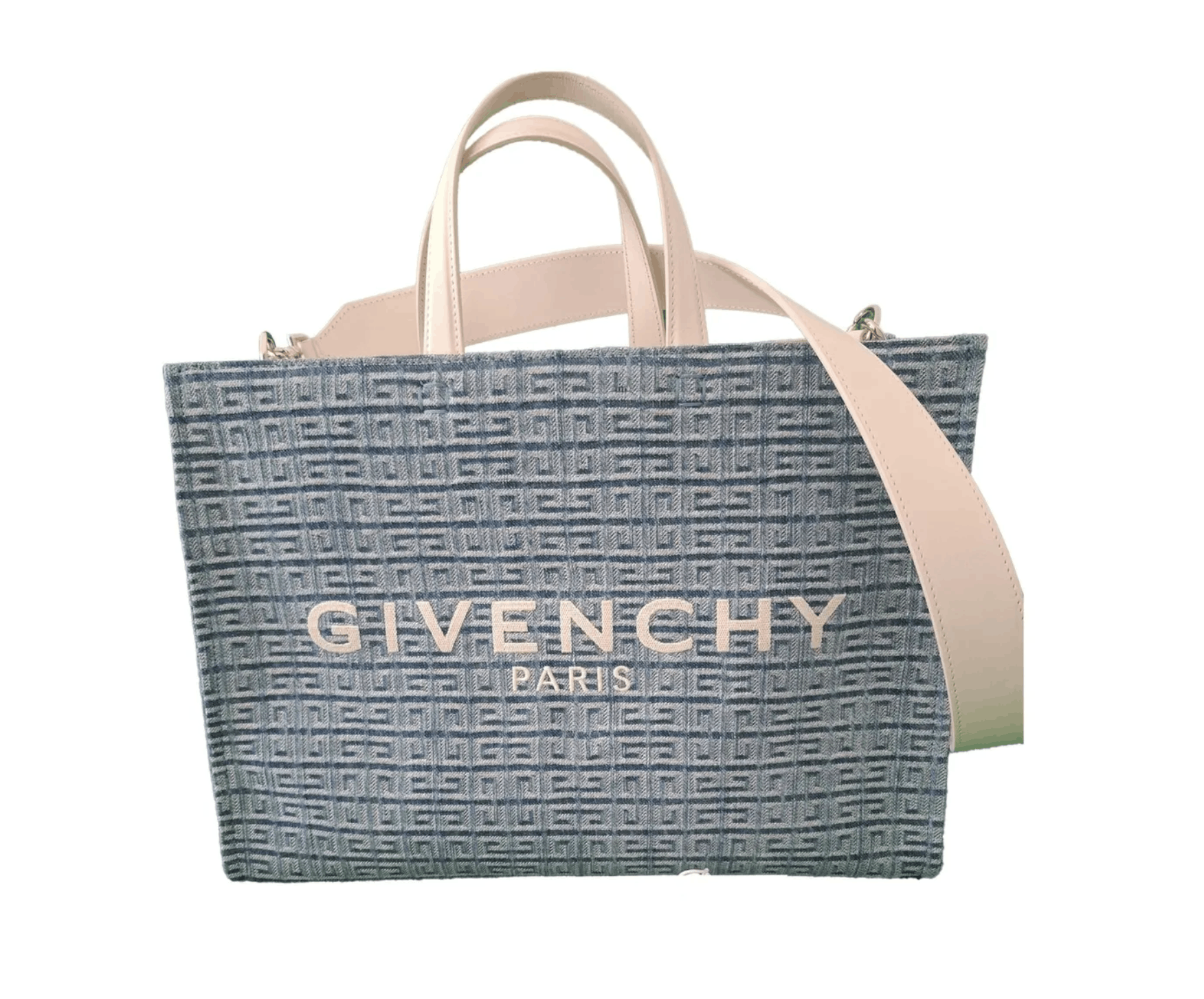 Givenchy o1srvl11e0725 Size: OS / Medium G Tote Bag in Light Blue Size ONE SIZE - 1 Thumbnail