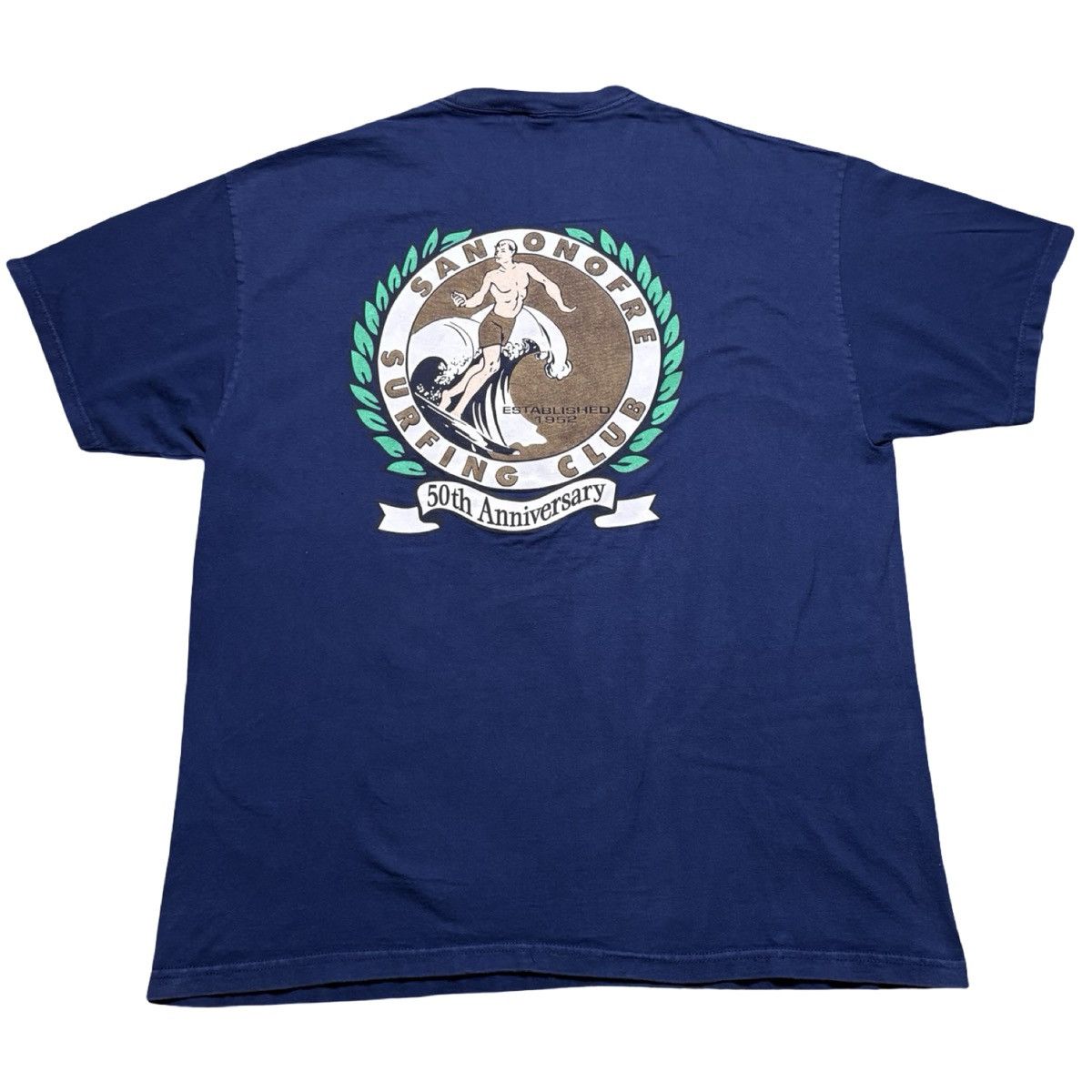 Other Vintage 90s San Onofre Surfing Club T Shirt 50th Navy XL Size US XL / EU 56 / 4 - 6 Thumbnail