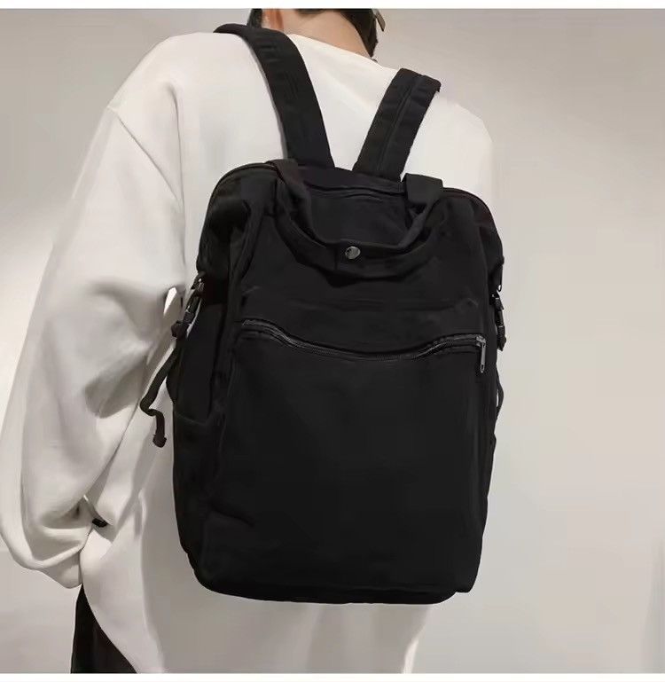 Japanese Brand Canvas Backpack Size ONE SIZE - 2 Thumbnail