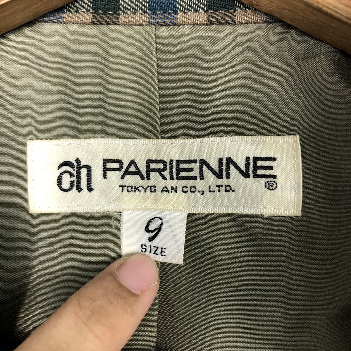 Japanese Brand 📌Vintage Bomber Jacket Parienne Tartan Check Issey Miyake Size US M / EU 48-50 / 2 - 17 Thumbnail
