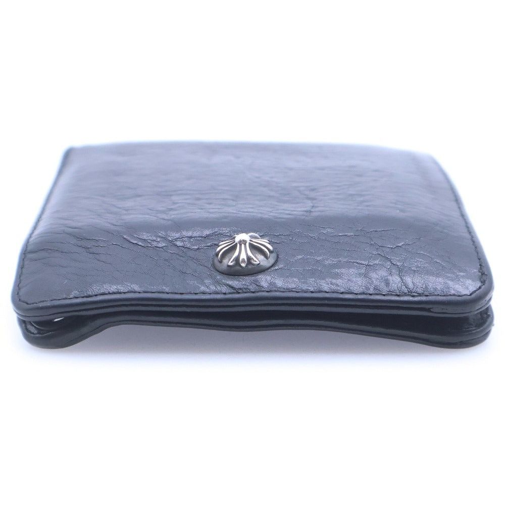 Chrome Hearts Chrome Hearts Snap Cross Button Leather Wallet Size ONE SIZE - 3 Thumbnail