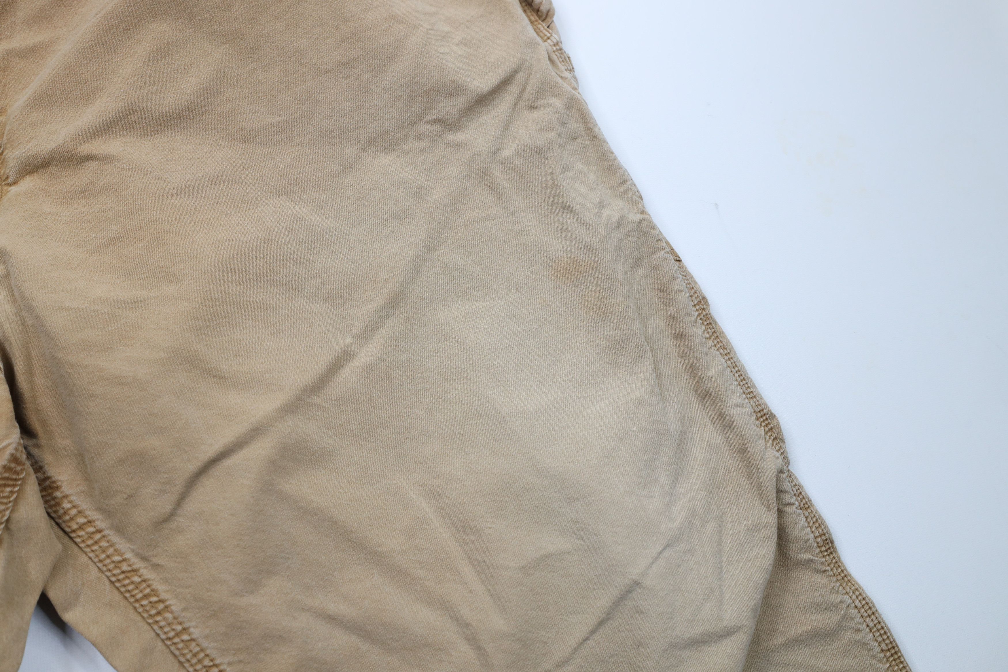 Carhartt × Vintage Vintage Carhartt Out Wide Leg Dungaree Pants Duck Brown Size US 44 / EU 60 - 6 Thumbnail