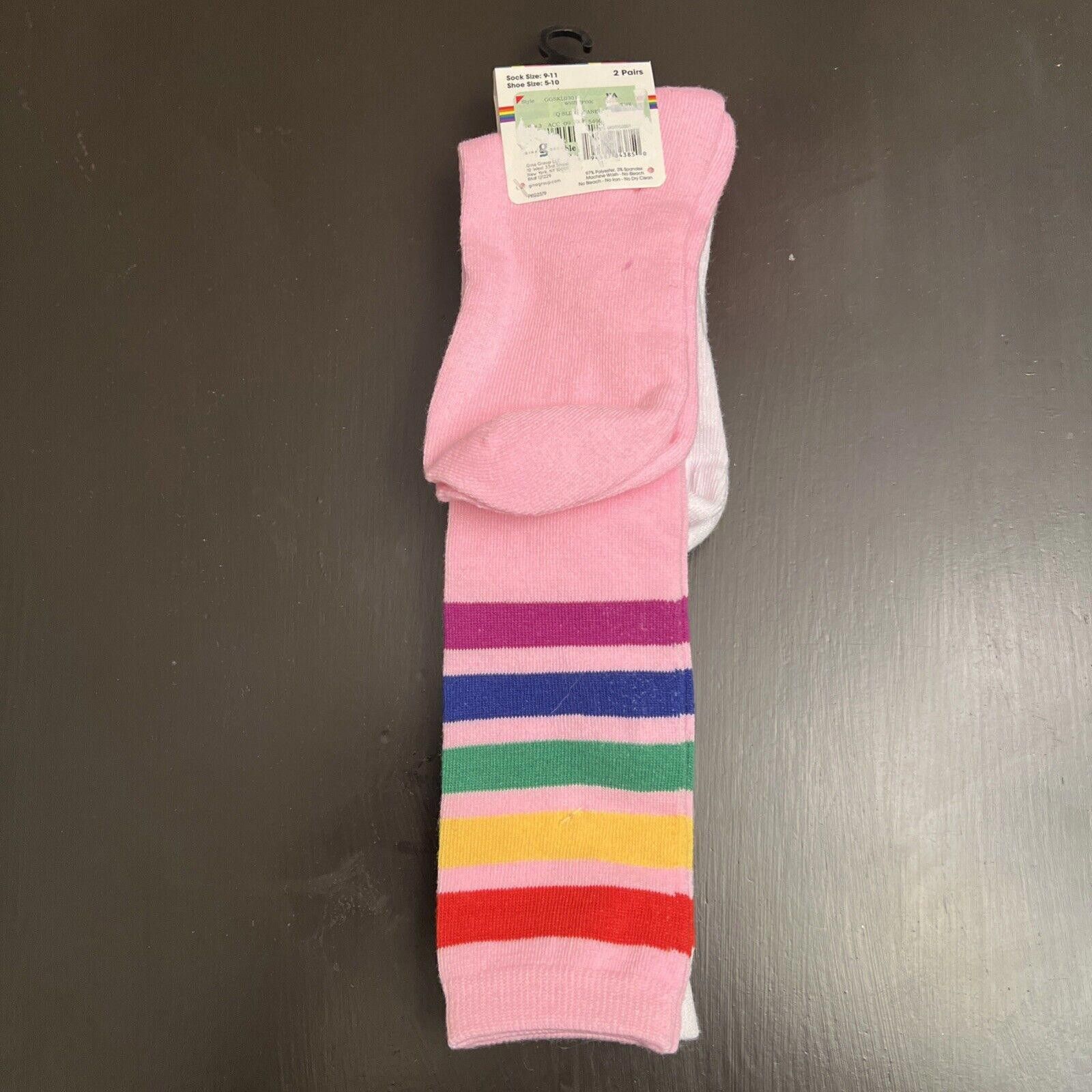 Designer Show Your Pride 2 Pair High Roller Socks Size ONE SIZE - 2 Thumbnail