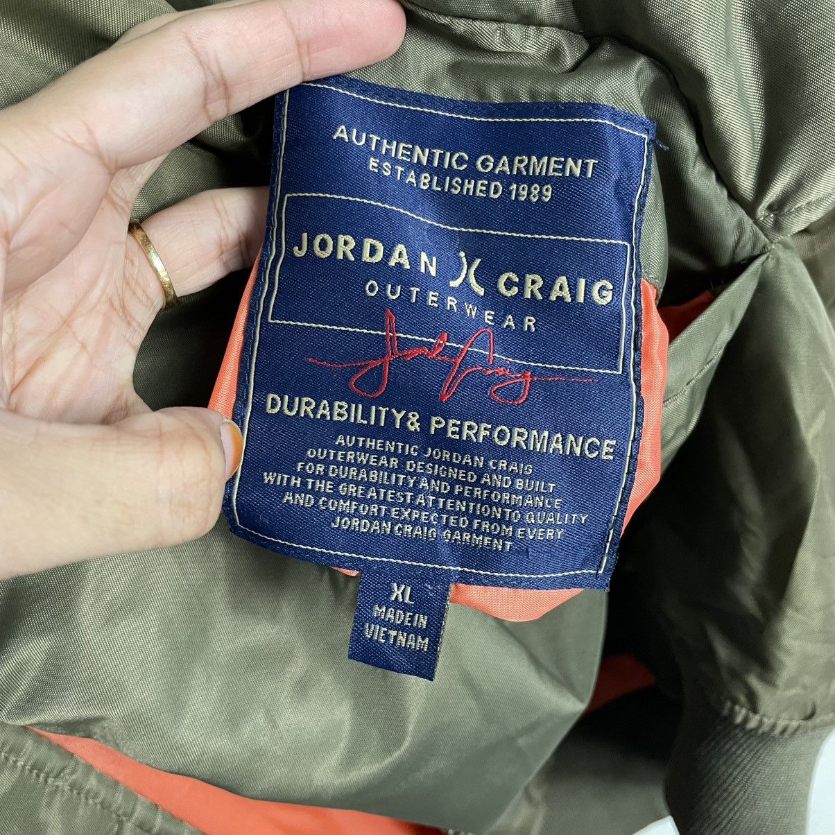 Jordan Craig Jordan Craig Military Bomber Size US XL / EU 56 / 4 - 15 Thumbnail