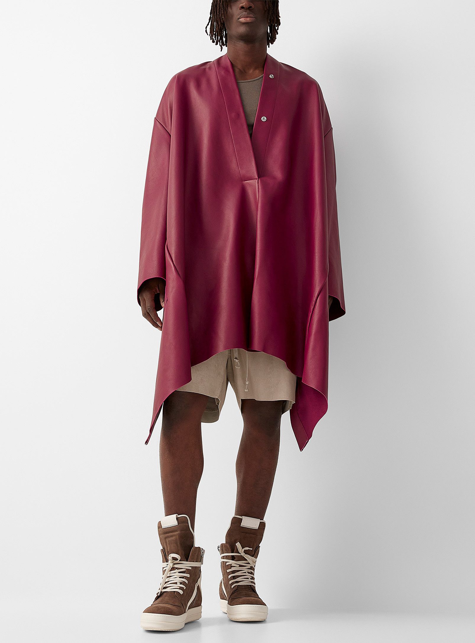 Rick Owens BNWT SS23 RICK OWENS "EDFU" HOODED RAINCOAT 48 Size US M / EU 48-50 / 2 - 13 Thumbnail