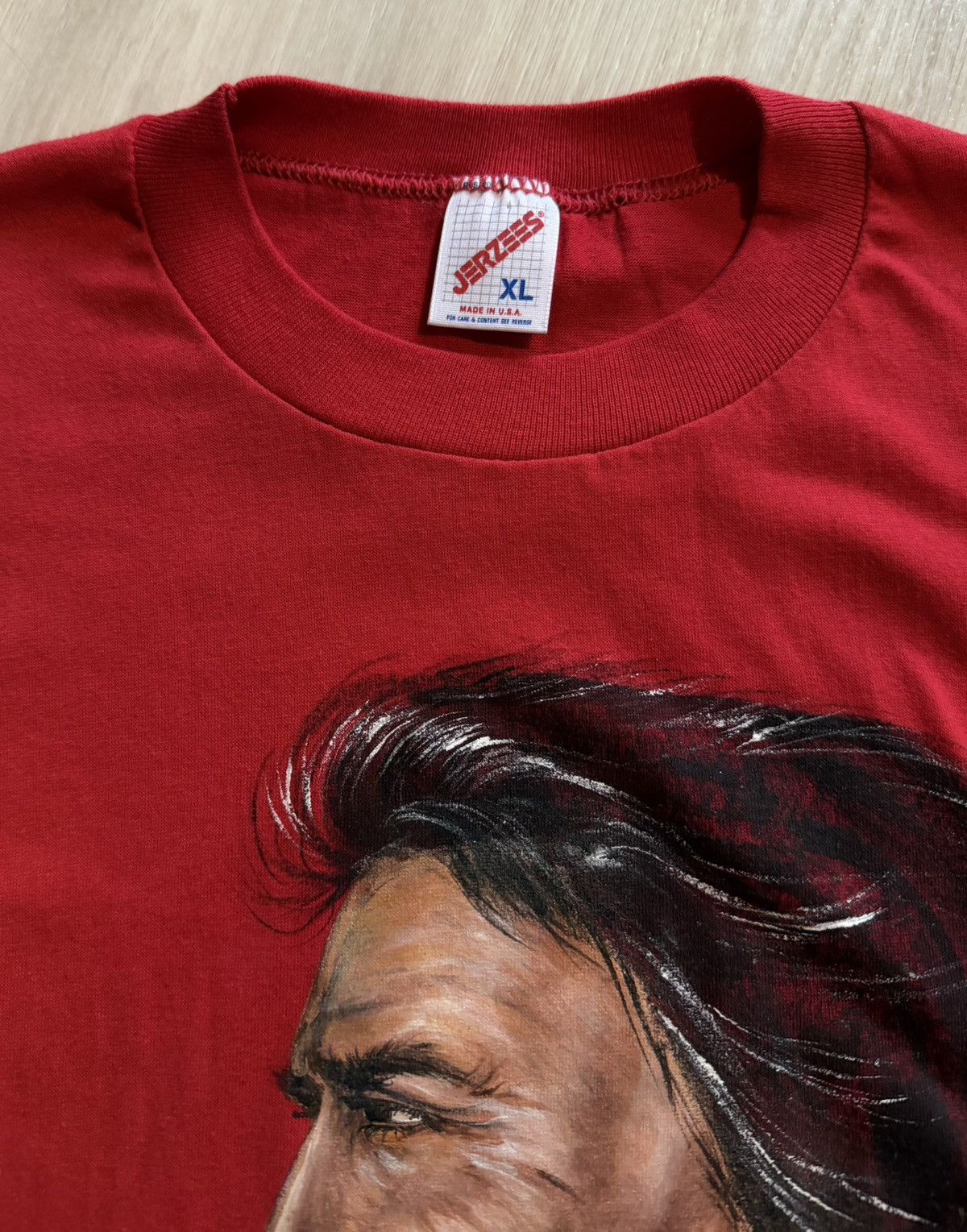 Vintage Vintage Hand Painted Native American Portraits Shirts Size US XL / EU 56 / 4 - 5 Thumbnail