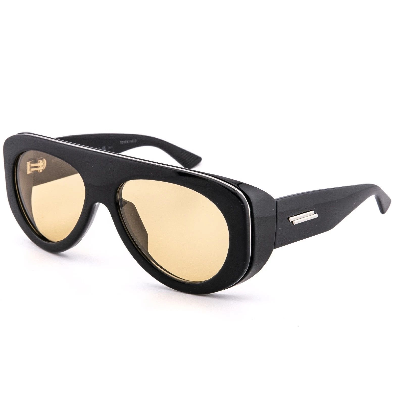 Bottega Veneta BOTTEGA VENETA 1362 BV1362S SCUDO Black Sunglasses 005 Size ONE SIZE - 5 Thumbnail