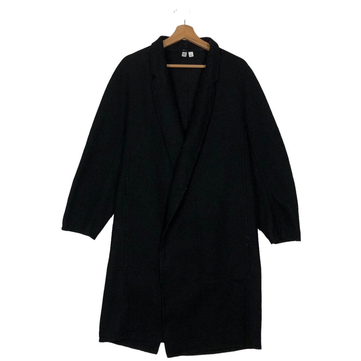 Japanese Brand 🔥Rich Black - Long Jacket Undercover Uniqlo Japan Made Size US S / EU 44-46 / 1 - 1 Thumbnail