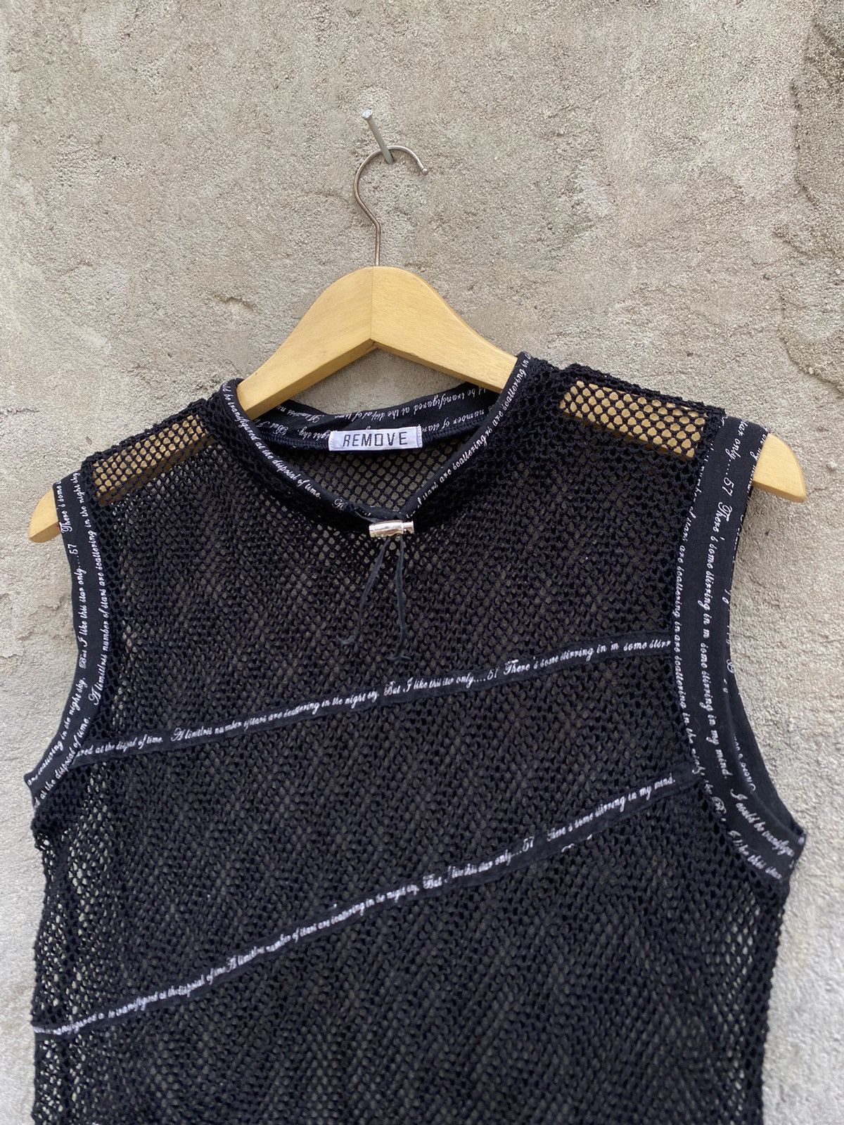 Hysteric Glamour × Japanese Brand × Le Grande Bleu (L.G.B.) Vintage Japanes Remove Mesh Top Ifsixwasnine lgb style Size US M / EU 48-50 / 2 - 2 Thumbnail