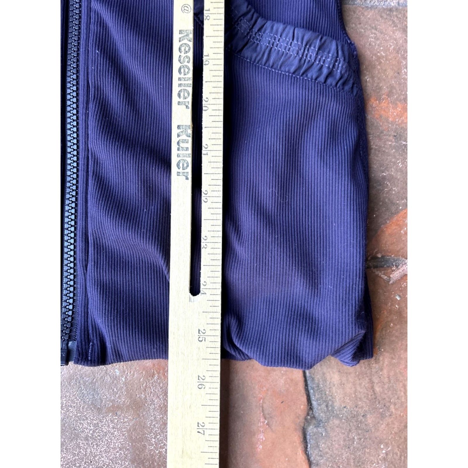 Lululemon Lululemon Dance Studio Jacket III CORSET Reversible Hoodie Jacket Women's 6 Purple Striped/Solid Full Zip Pockets Reversible Size M / US 6-8 / IT 42-44 - 7 Thumbnail