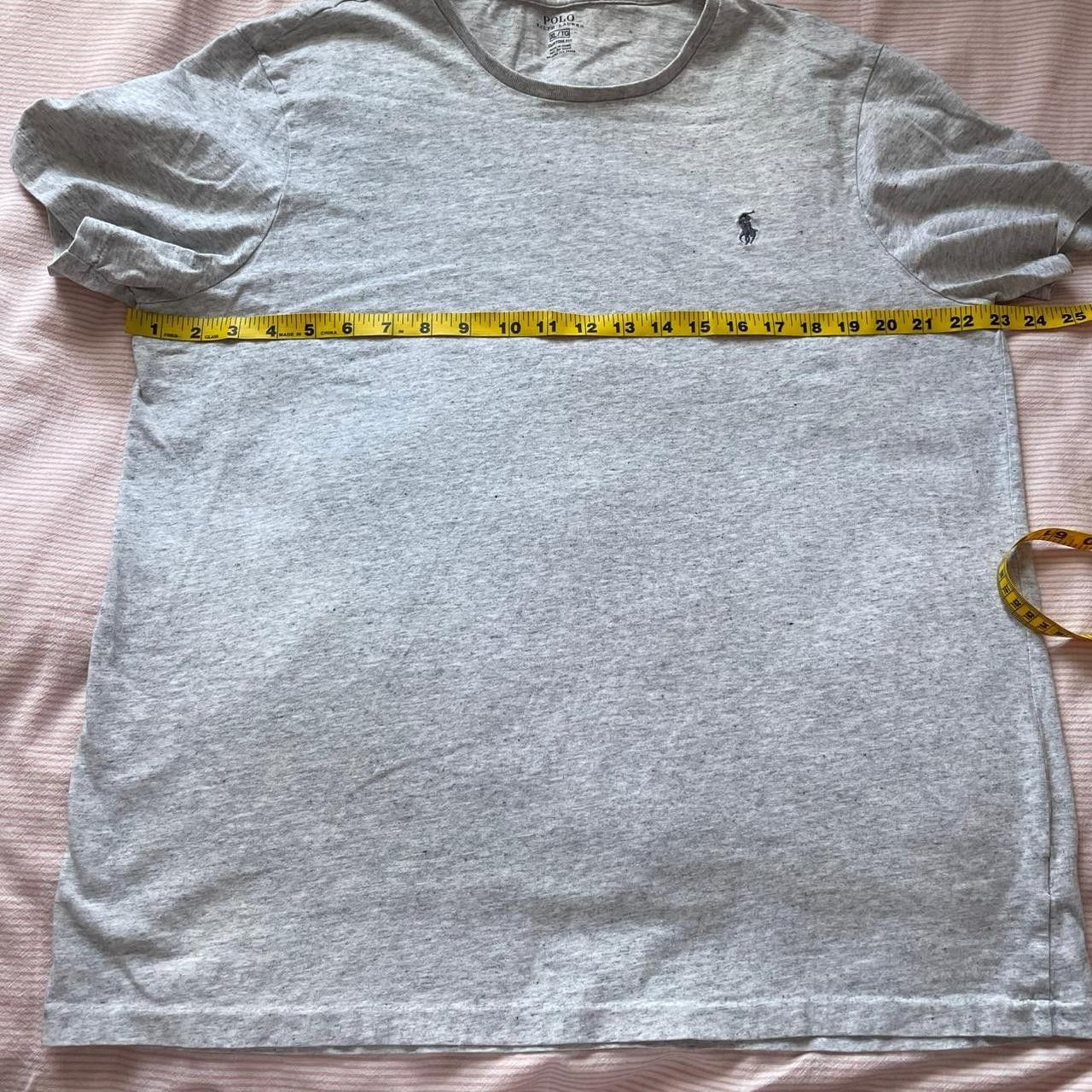 Polo Ralph Lauren Grey Polo Ralph Lauren Tee Size US XL / EU 56 / 4 - 7 Thumbnail
